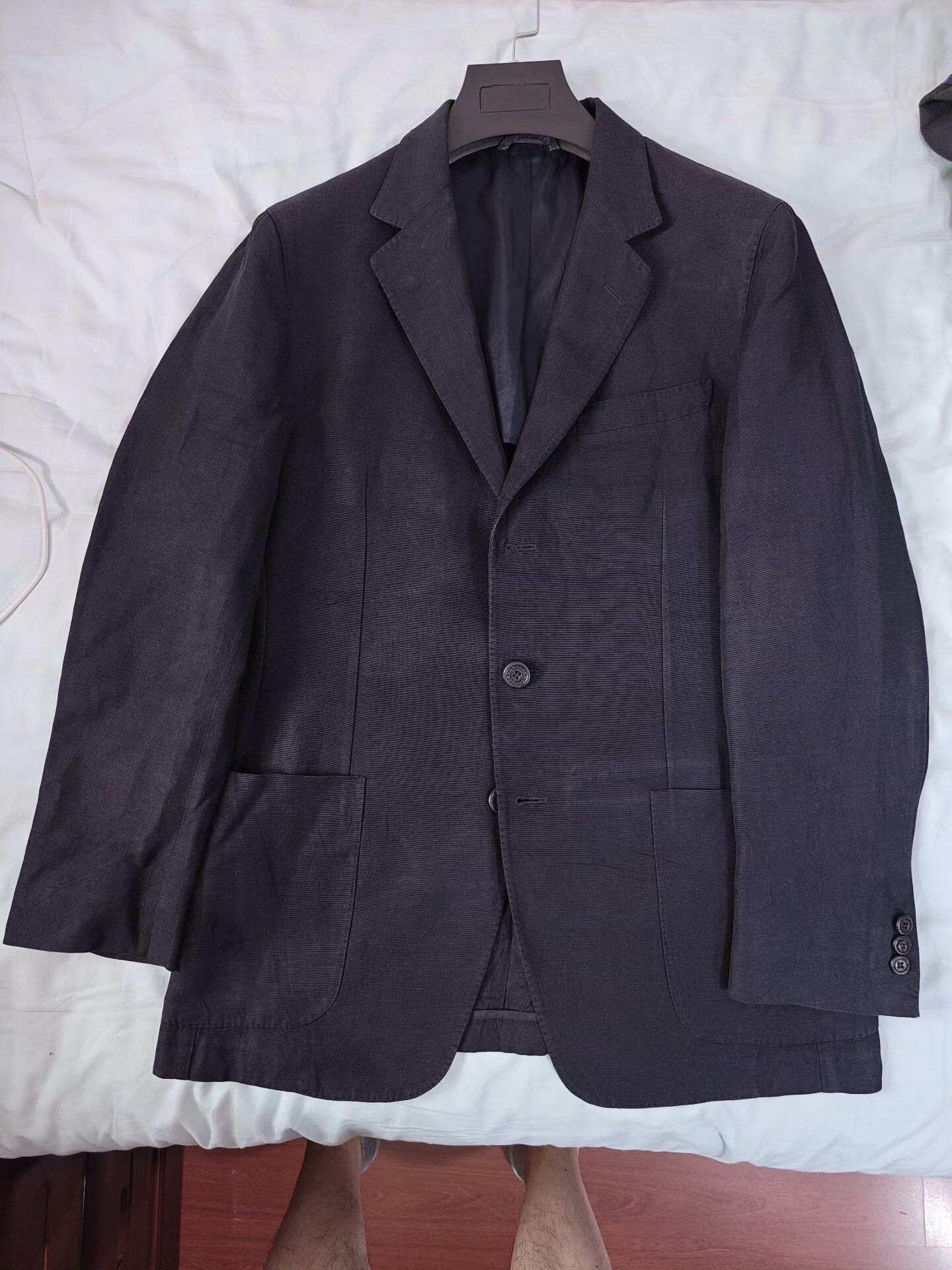 Ermenegildo Zegna Etruscan Linen Cotton Casual Blazer Size US M / EU 48-50 / 2 - 5 Thumbnail