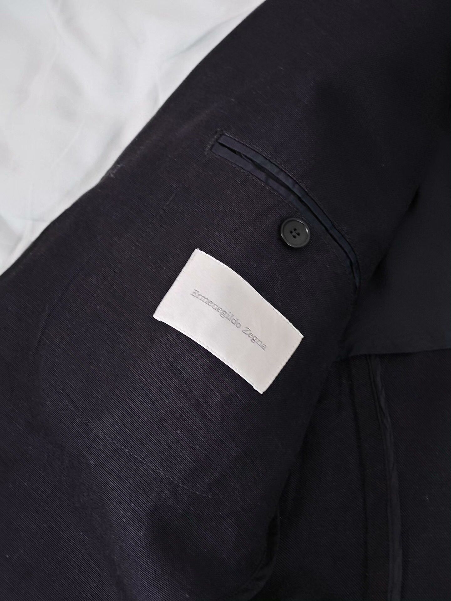 Ermenegildo Zegna Etruscan Linen Cotton Casual Blazer Size US M / EU 48-50 / 2 - 7 Thumbnail