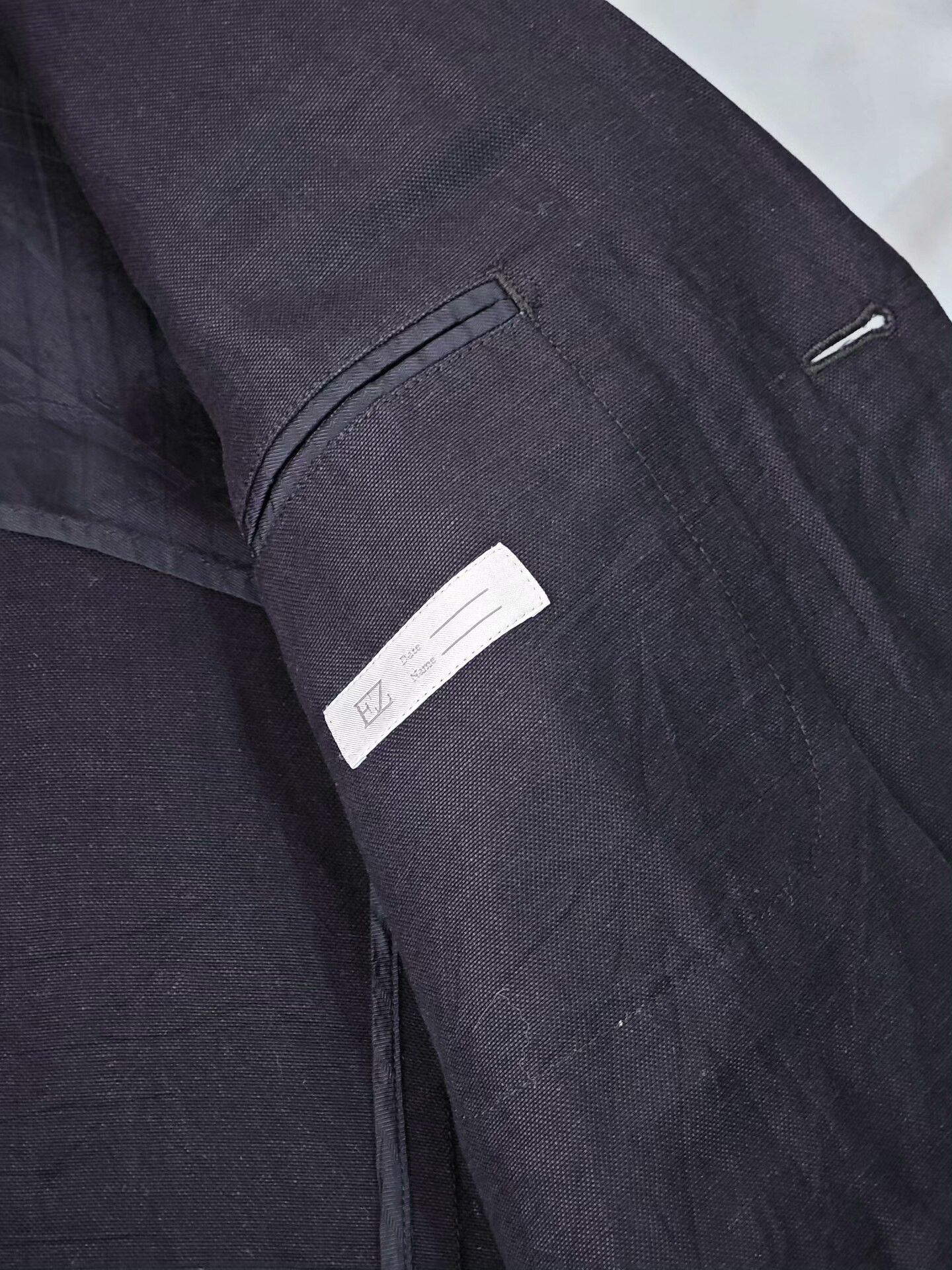 Ermenegildo Zegna Etruscan Linen Cotton Casual Blazer Size US M / EU 48-50 / 2 - 8 Thumbnail