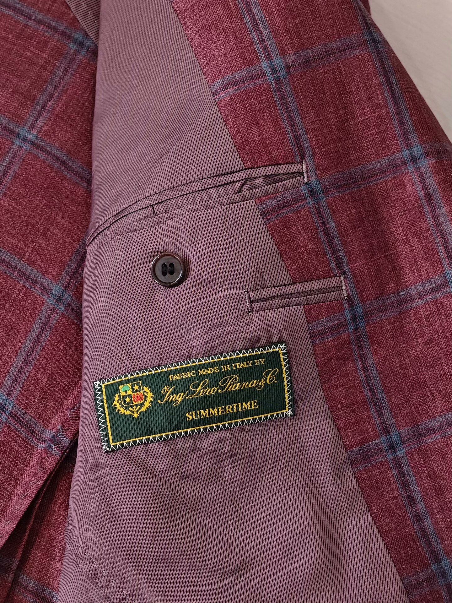 Loro Piana Italian Loro Piana Custom Blazer Size US M / EU 48-50 / 2 - 7 Thumbnail
