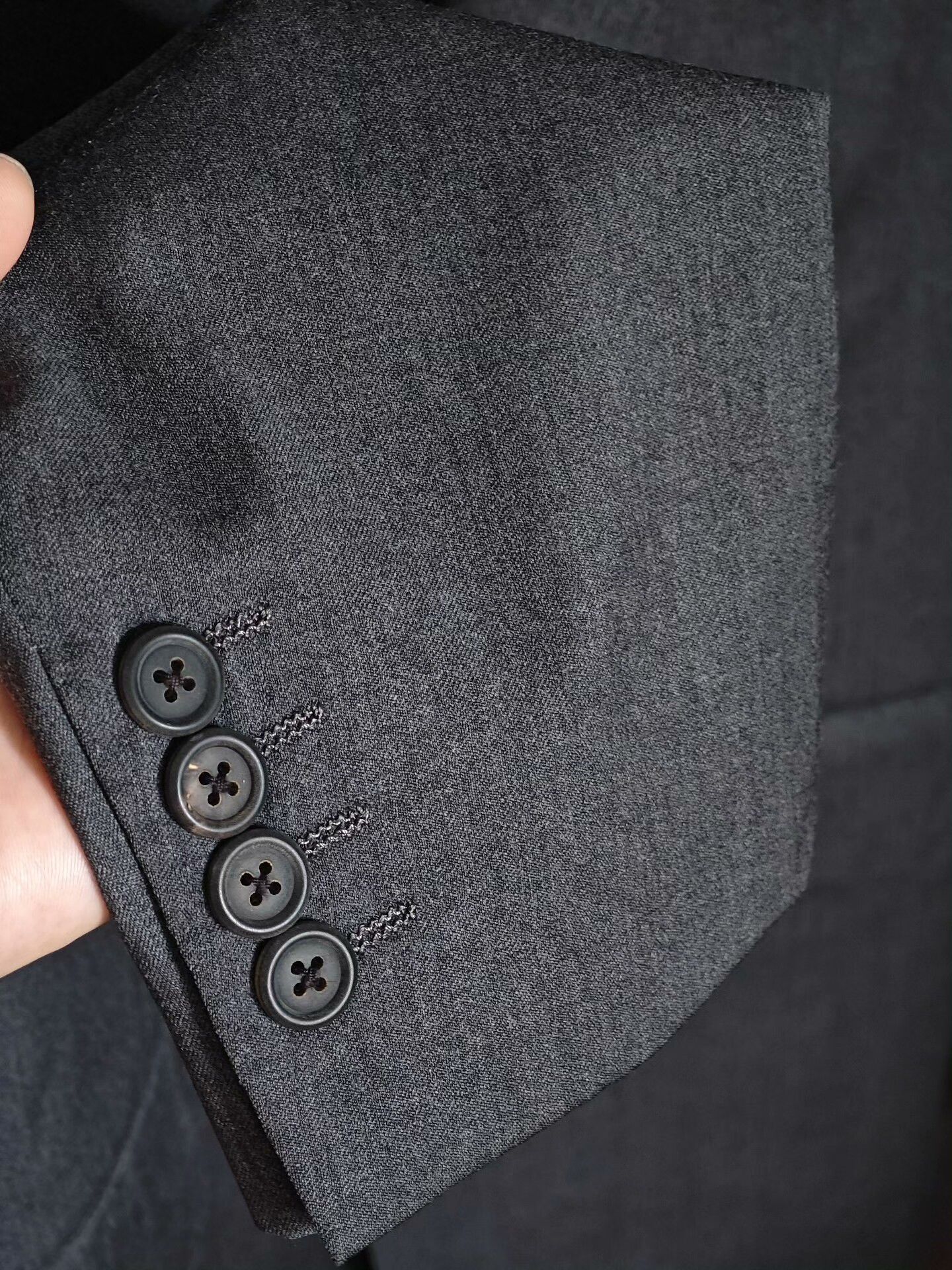 Ermenegildo Zegna Dunhill Gray Wool Blazer Jacket Size US M / EU 48-50 / 2 - 4 Thumbnail