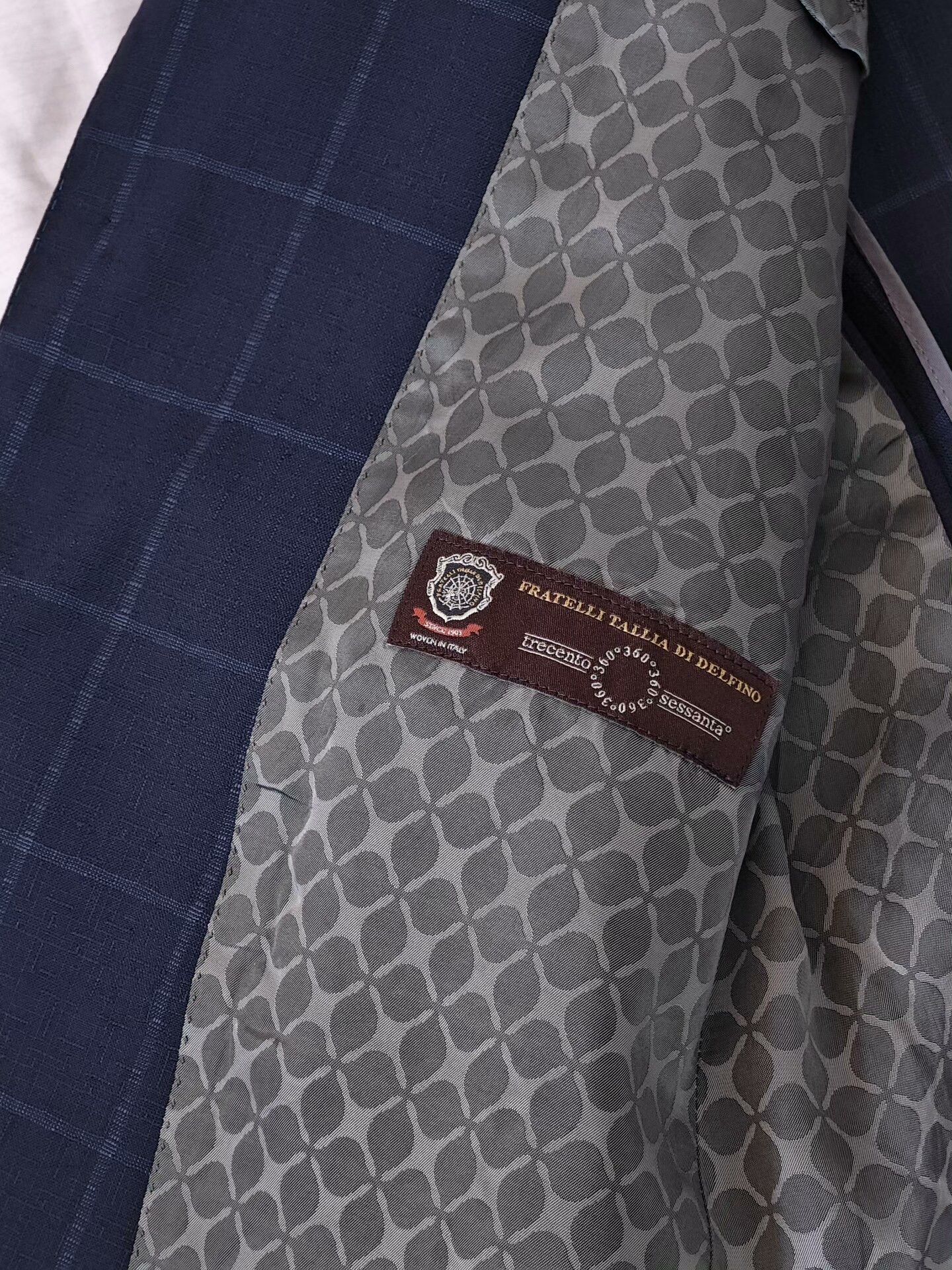 Tallia Custom Italian Wool Blazer Size US M / EU 48-50 / 2 - 7 Thumbnail