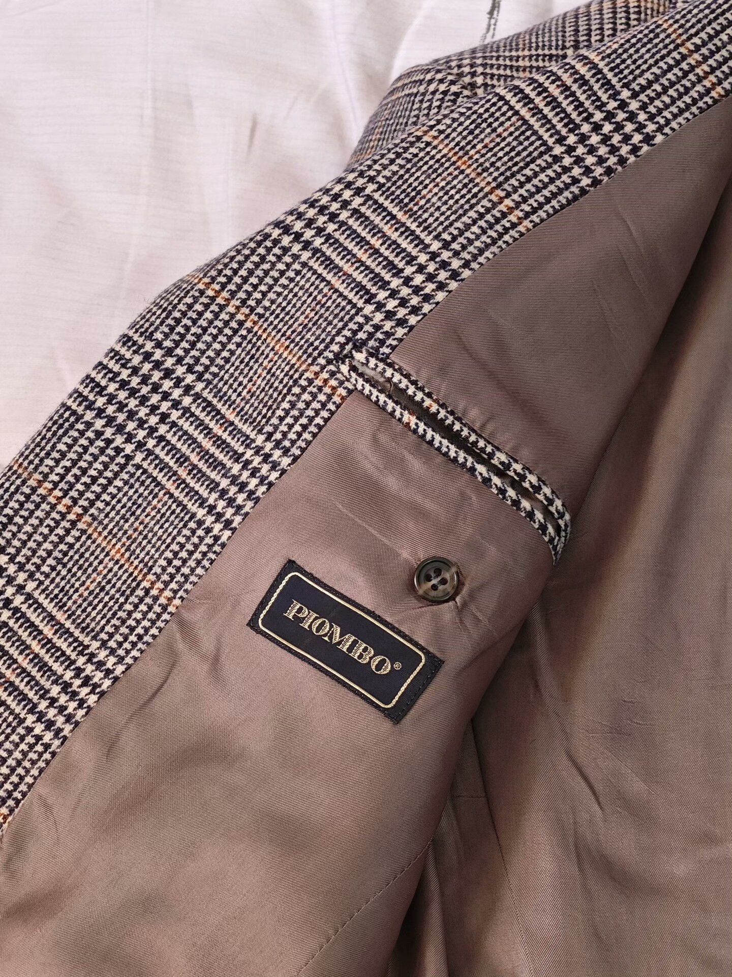 PIOMBO Italian Wool Half-Lined Blazer Zegna Size US S / EU 44-46 / 1 - 7 Thumbnail
