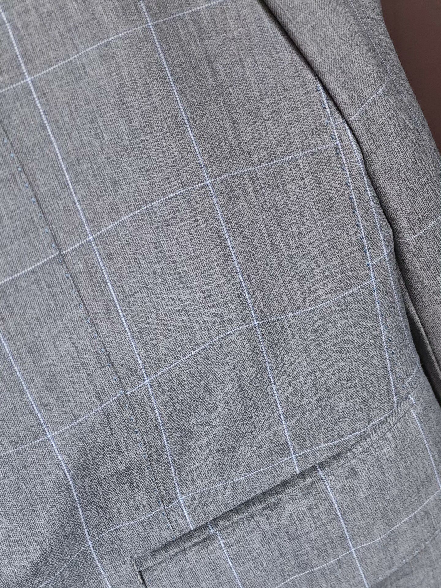 Paul Smith Paul Smith Gray Wool Suit Jacket Size US S / EU 44-46 / 1 - 5 Thumbnail
