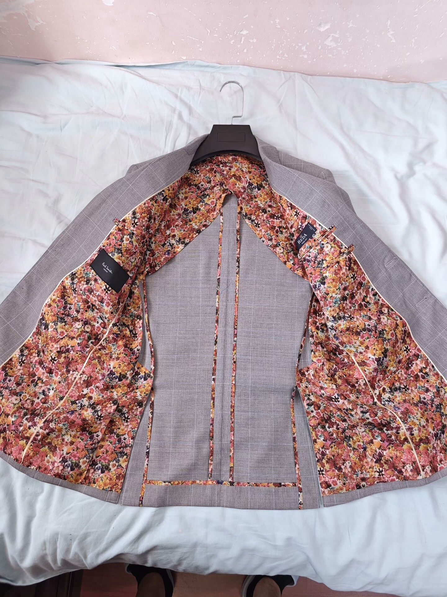 Paul Smith Paul Smith Gray Wool Suit Jacket Size US S / EU 44-46 / 1 - 8 Thumbnail
