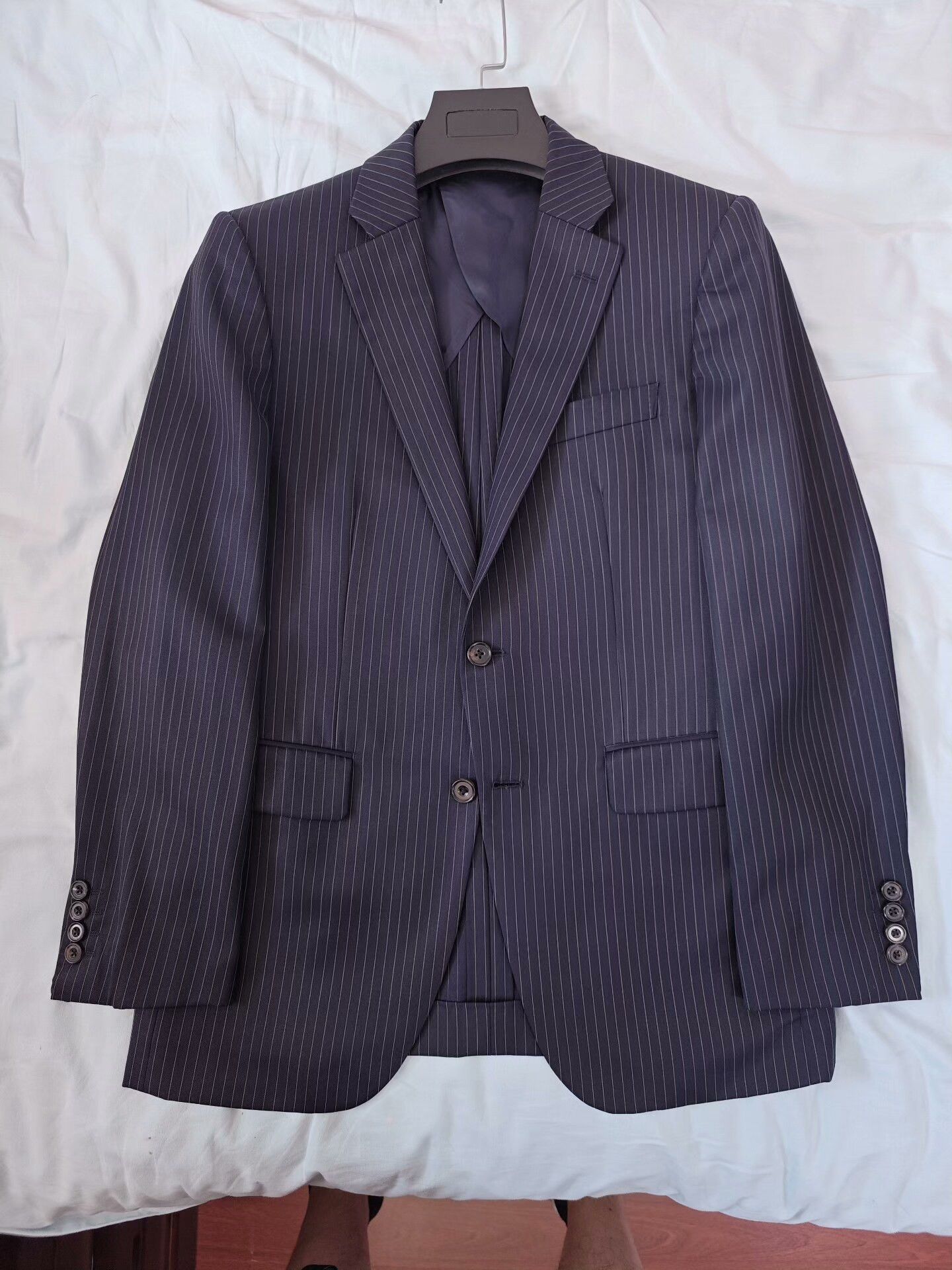 Takeo Kikuchi Takeo Kikuchi Dormeuil Wool Suit Jacket Size US S / EU 44-46 / 1 - 5 Thumbnail