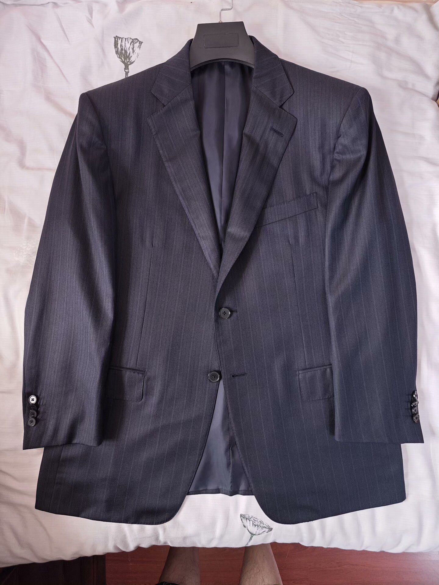 Ermenegildo Zegna Zegna Italian Wool Silk Blazer Size US L / EU 52-54 / 3 - 5 Thumbnail