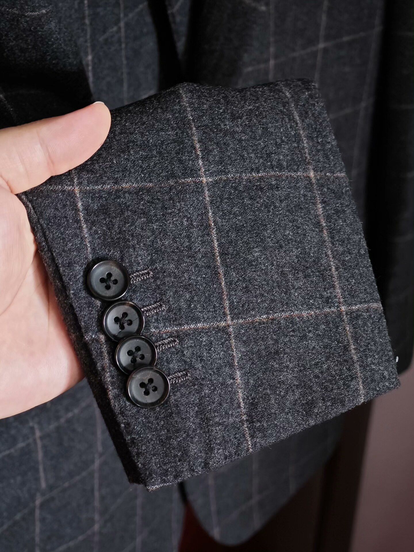 Carlo Pignatelli Custom Made Gray Wool Blazer Size US S / EU 44-46 / 1 - 5 Thumbnail