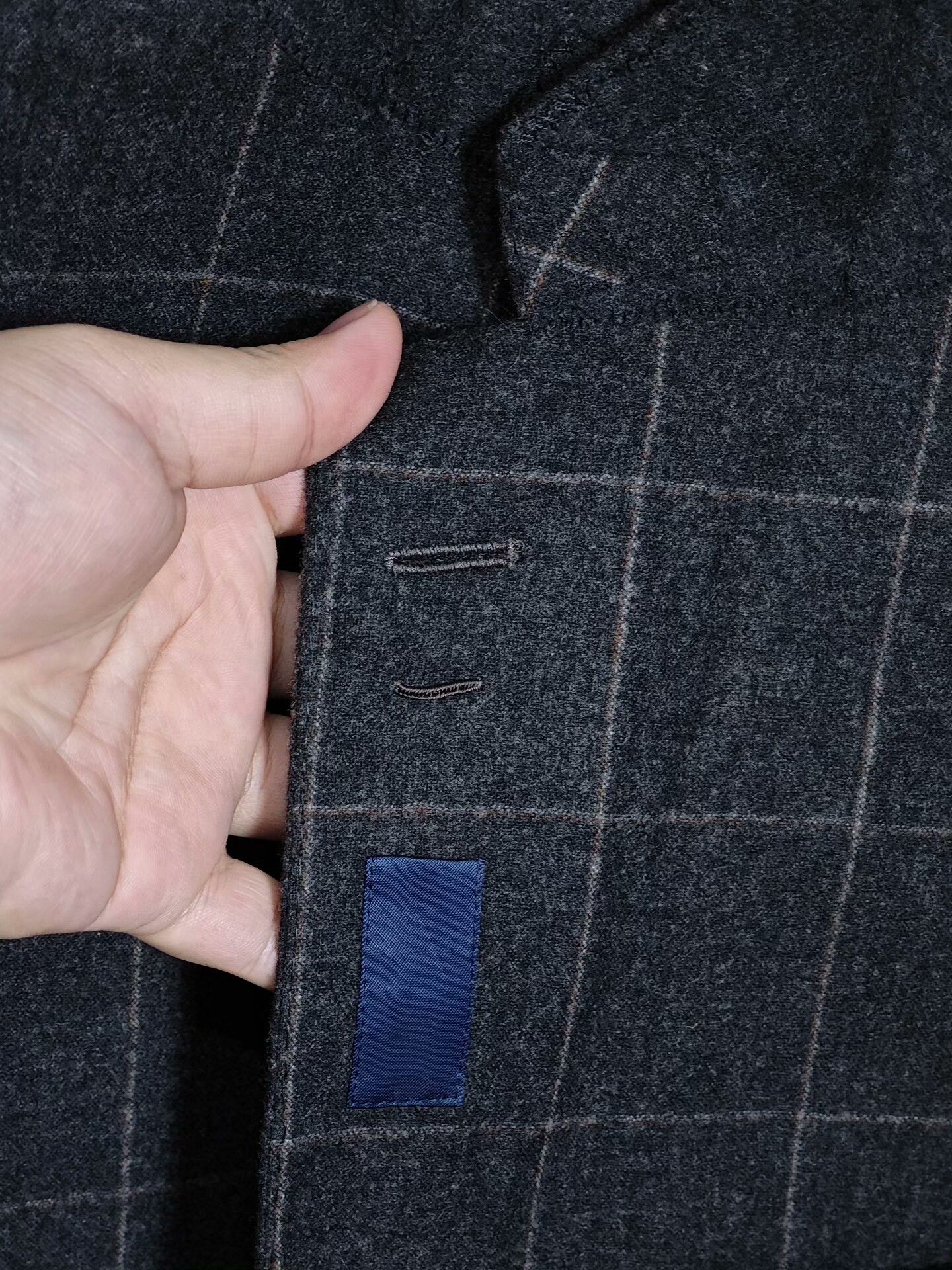 Carlo Pignatelli Custom Made Gray Wool Blazer Size US S / EU 44-46 / 1 - 4 Thumbnail