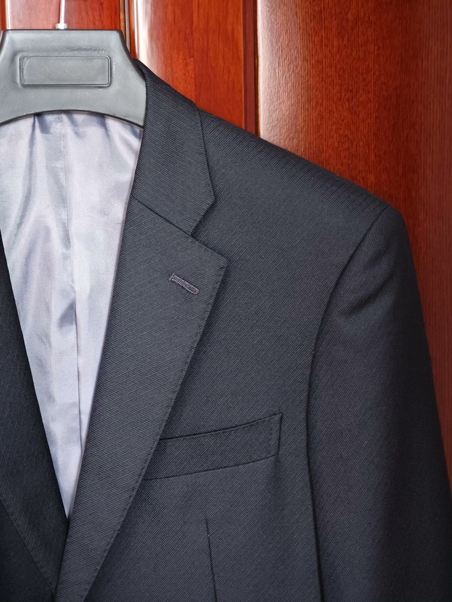 Carlo Palazzi Italian Carlo Barbera Wool Suit Jacket Size US M / EU 48-50 / 2 - 2 Thumbnail