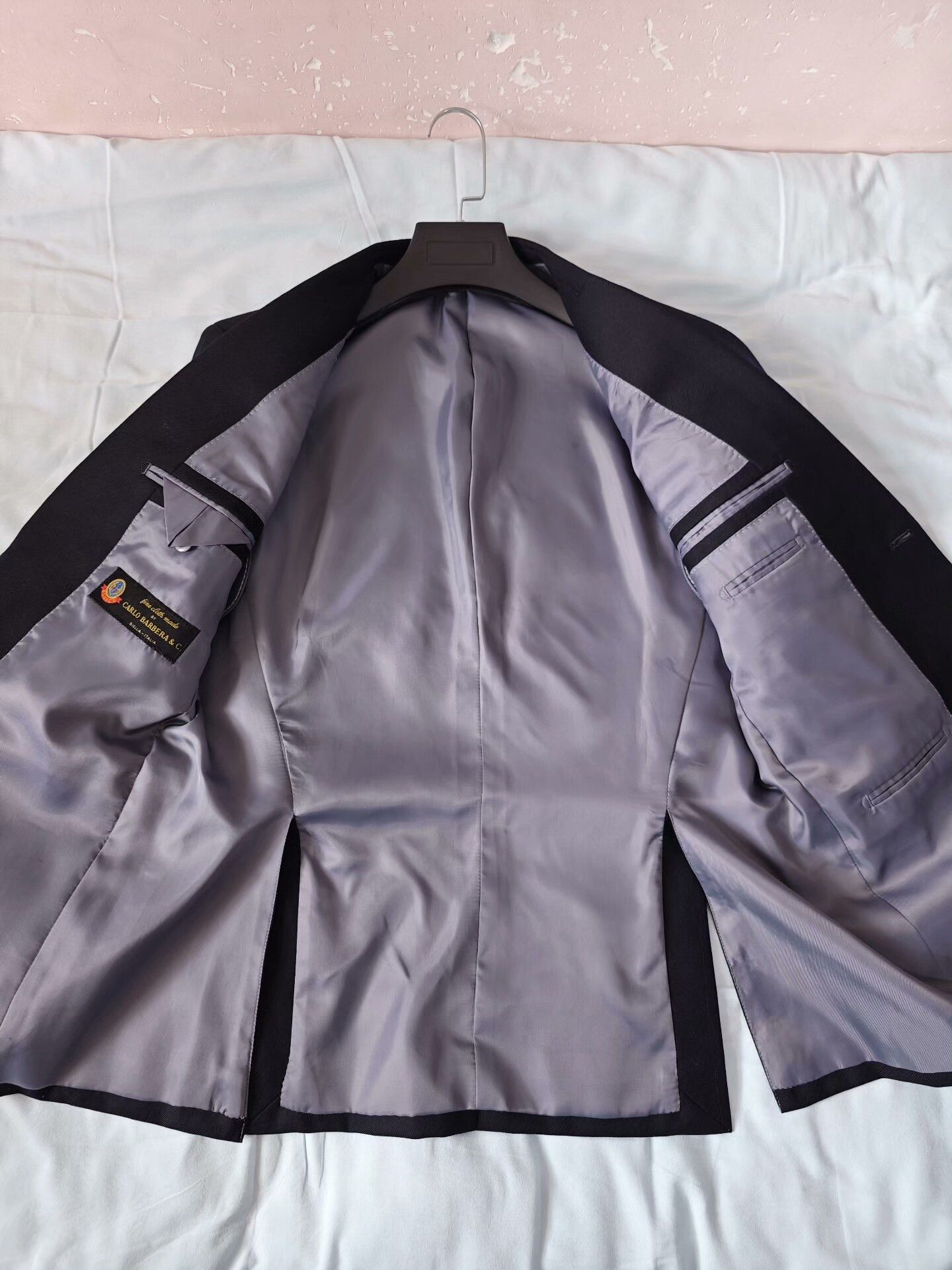Carlo Palazzi Italian Carlo Barbera Wool Suit Jacket Size US M / EU 48-50 / 2 - 6 Thumbnail