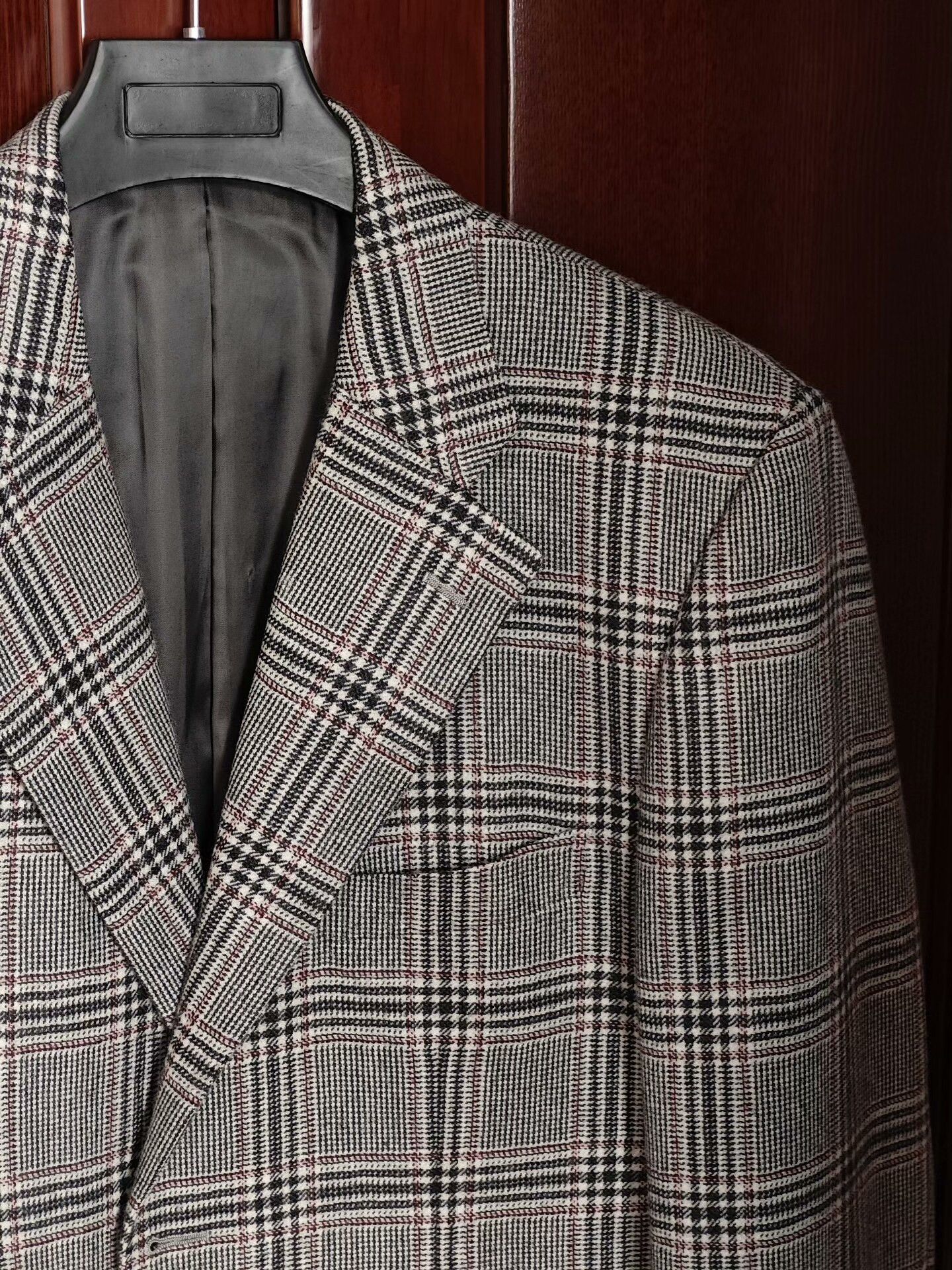 SCABAL Custom Gray Wool Flannel Suit Size US XL / EU 56 / 4 - 2 Thumbnail
