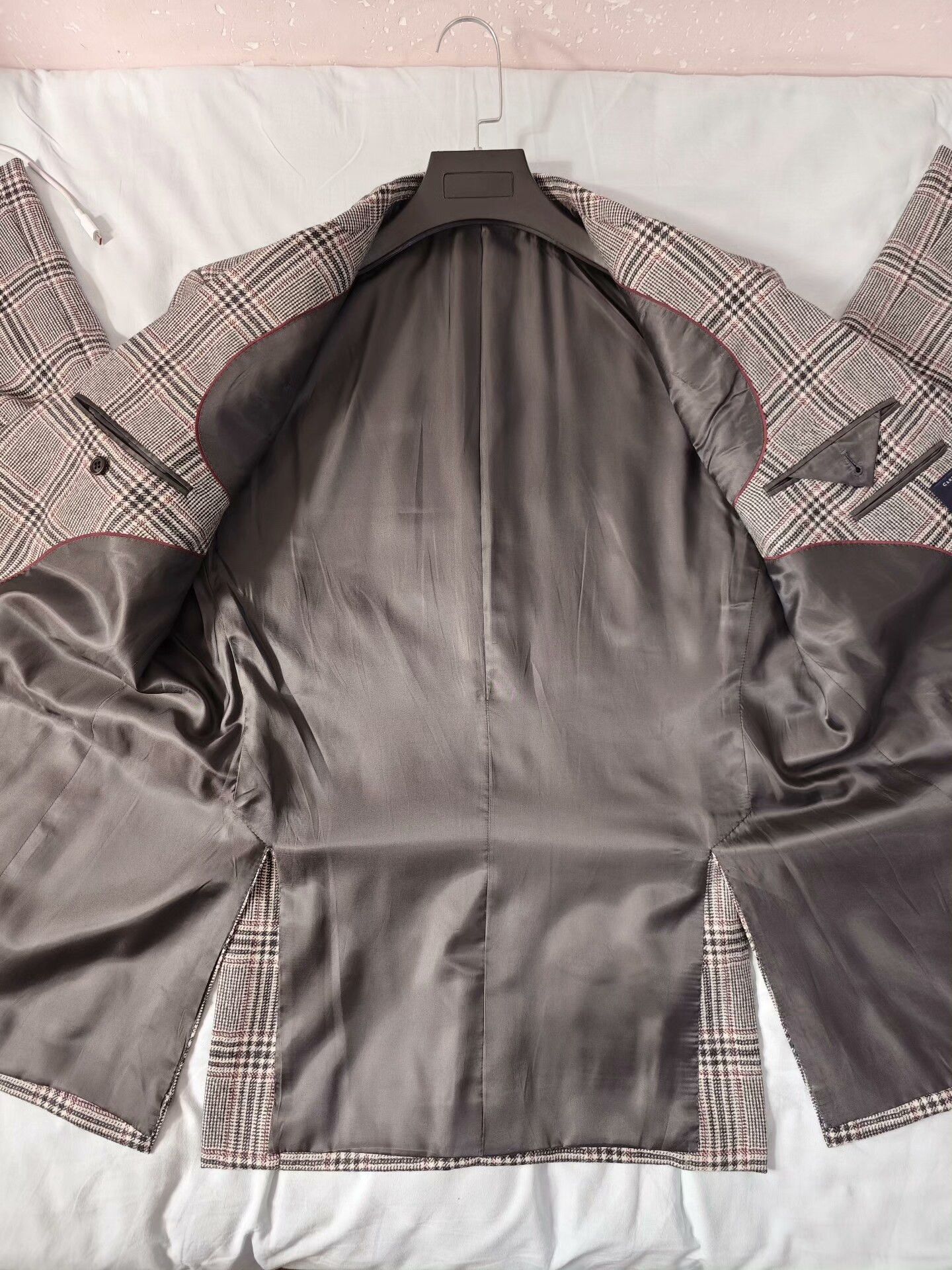 SCABAL Custom Gray Wool Flannel Suit Size US XL / EU 56 / 4 - 6 Thumbnail