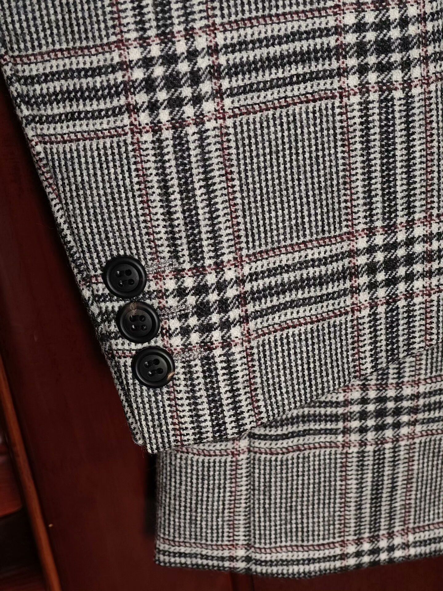 SCABAL Custom Gray Wool Flannel Suit Size US XL / EU 56 / 4 - 4 Thumbnail