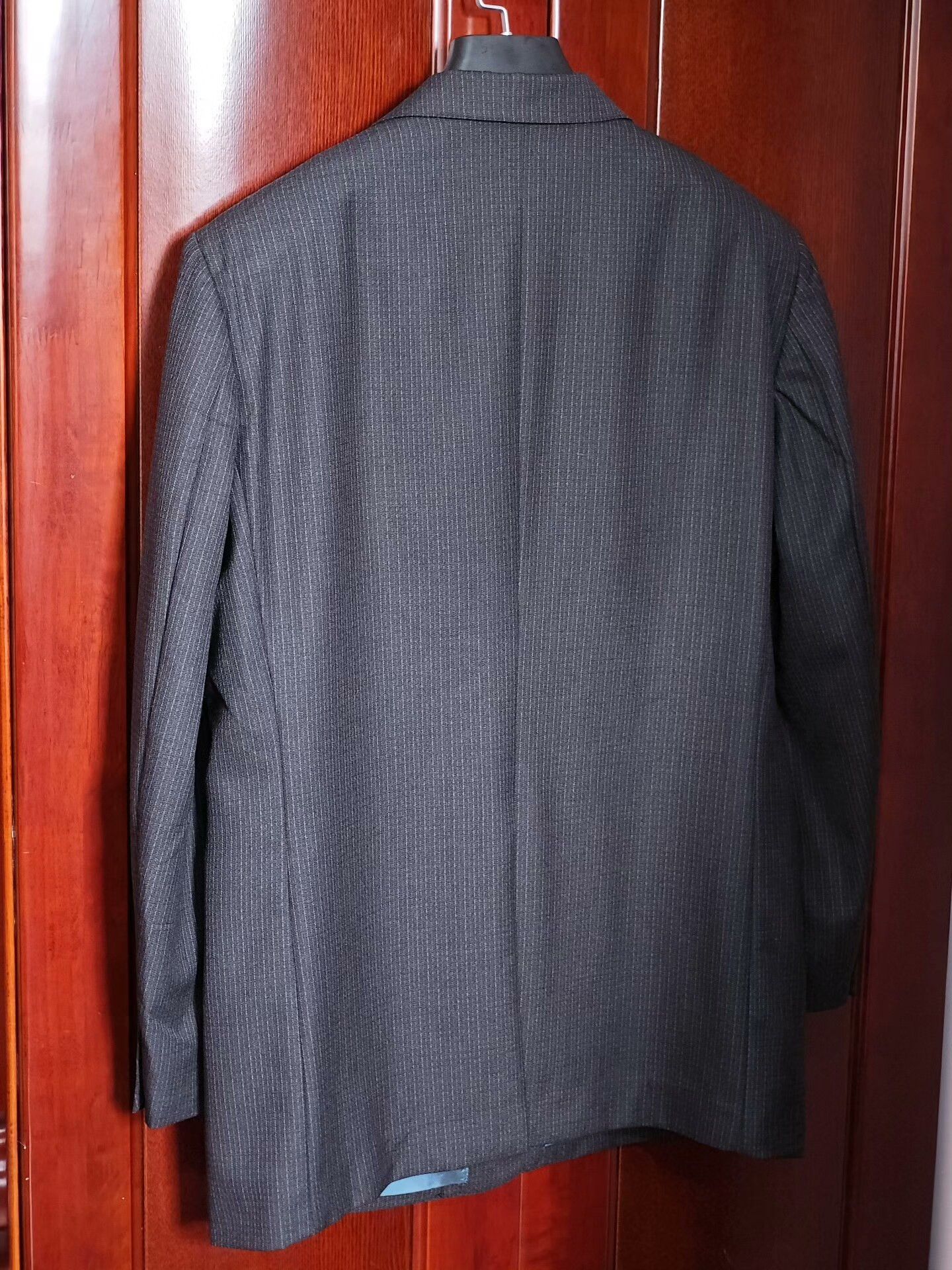 SCABAL Custom SCABAL Gray Wool Suit Jacket Size US XL / EU 56 / 4 - 8 Thumbnail