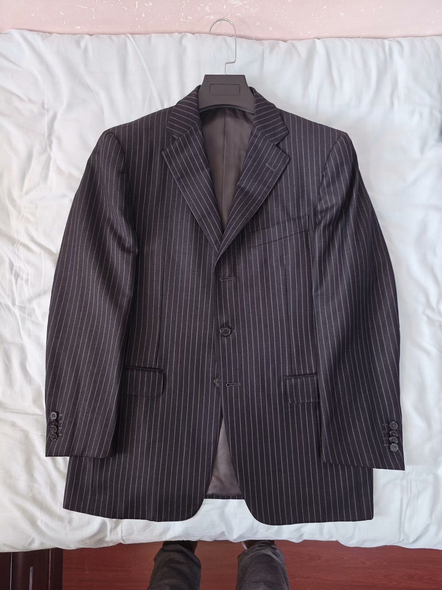 Ermenegildo Zegna Zegna Italian Wool Linen Blend Suit Size US M / EU 48-50 / 2 - 5 Thumbnail