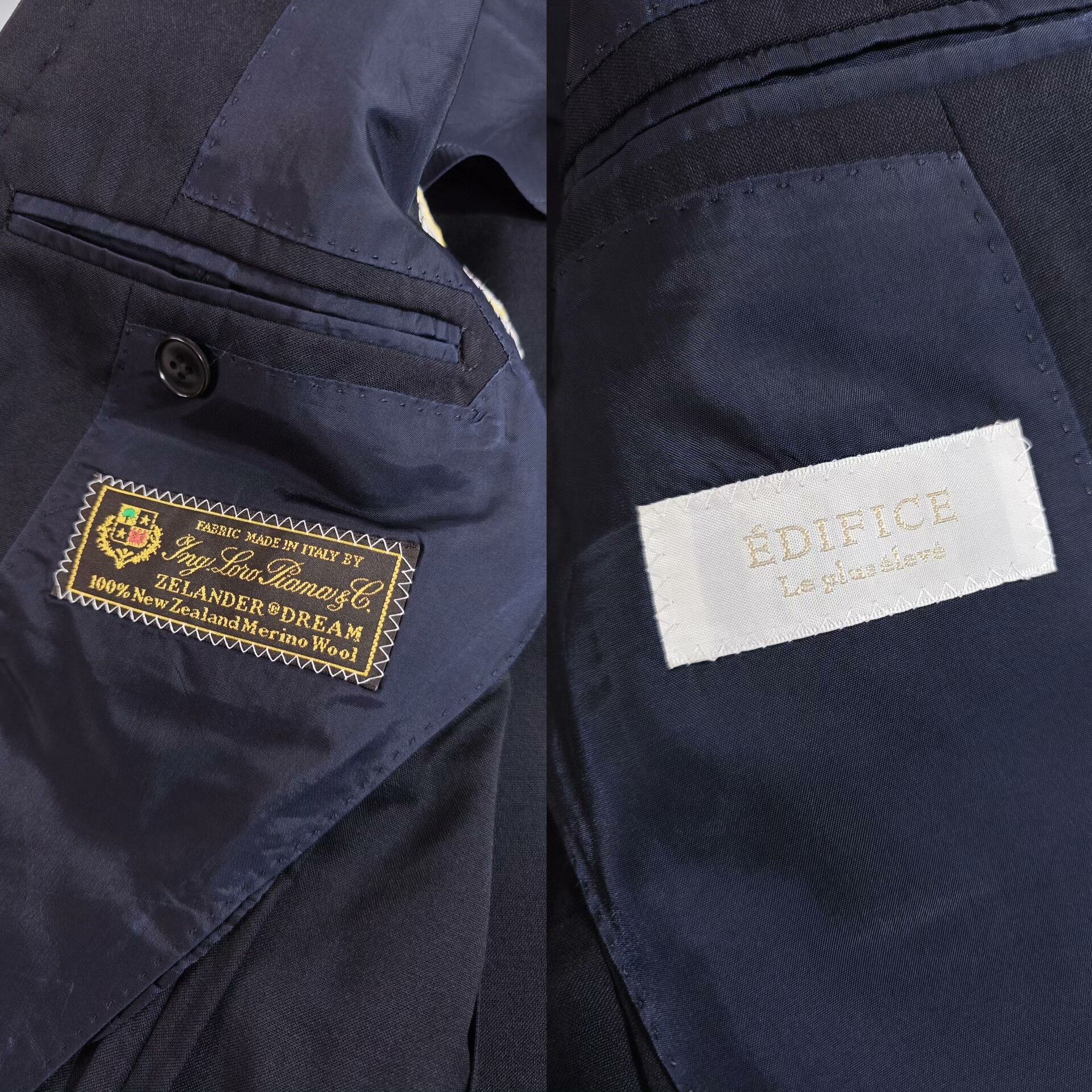 Ring Jacket Loro Piana Wool Suit by Edifice Size US S / EU 44-46 / 1 - 7 Thumbnail