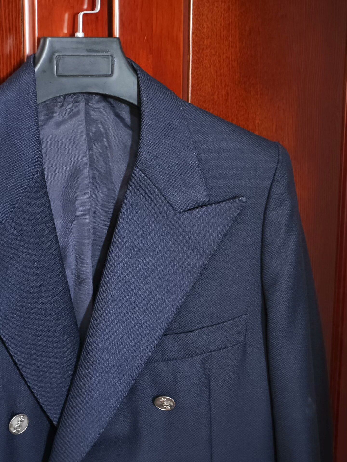 Lanvin Lanvin Double-Breasted Wool Blazer Size US M / EU 48-50 / 2 - 2 Thumbnail