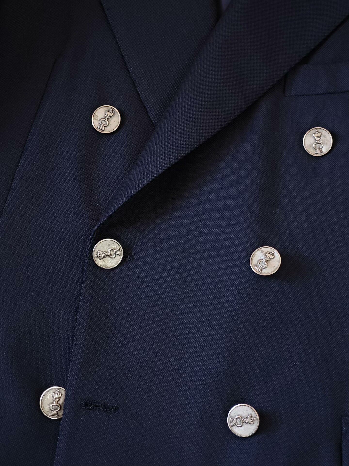 Lanvin Lanvin Double-Breasted Wool Blazer Size US M / EU 48-50 / 2 - 5 Thumbnail