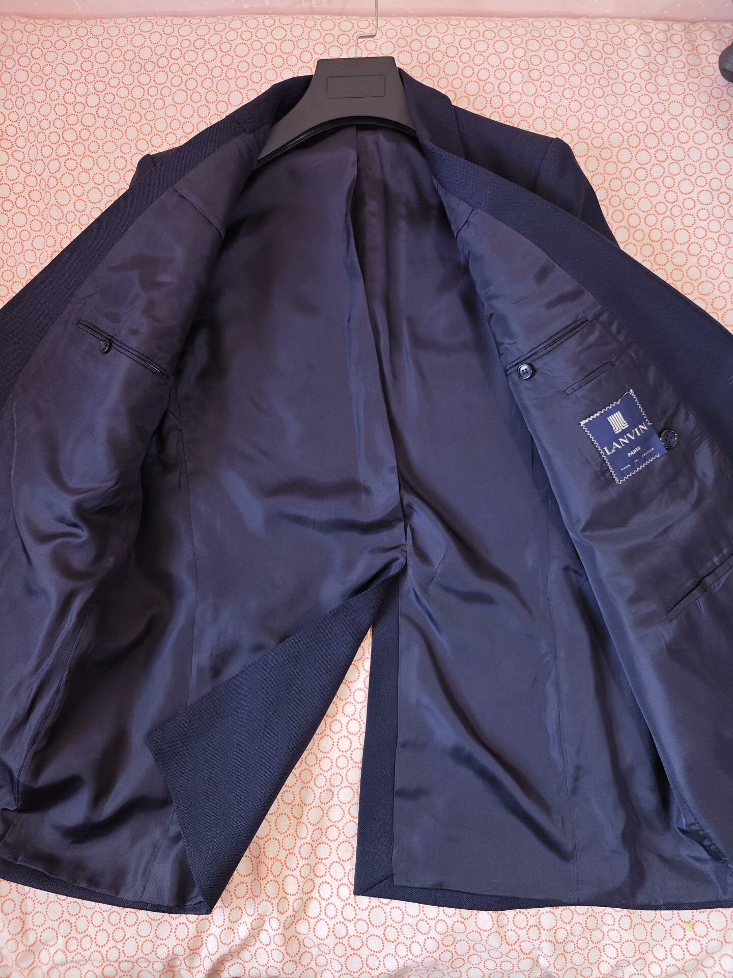 Lanvin Lanvin Double-Breasted Wool Blazer Size US M / EU 48-50 / 2 - 7 Thumbnail