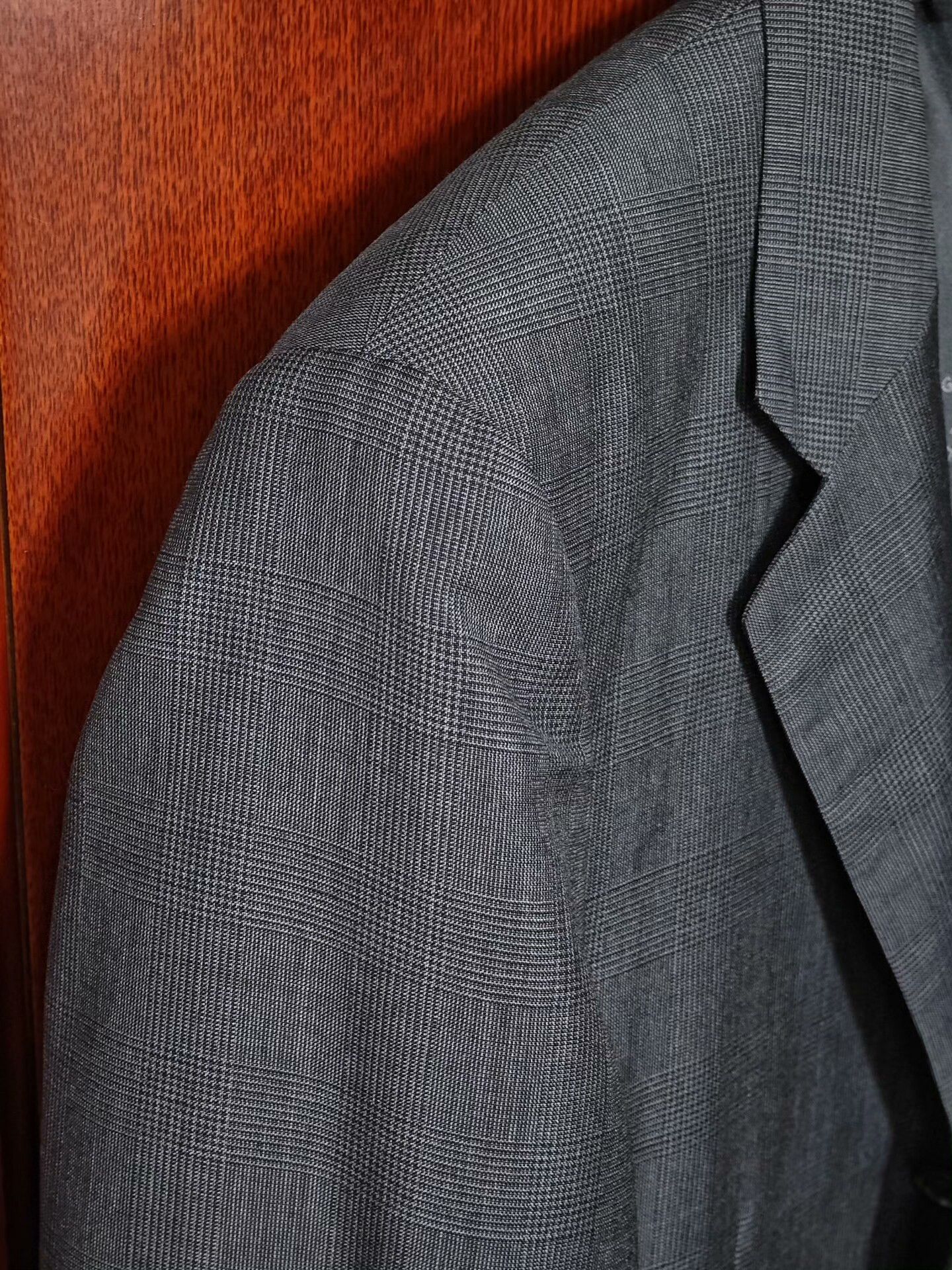Kent & Curwen Custom Gray Glen Check Suit Jacket Size US M / EU 48-50 / 2 - 3 Thumbnail