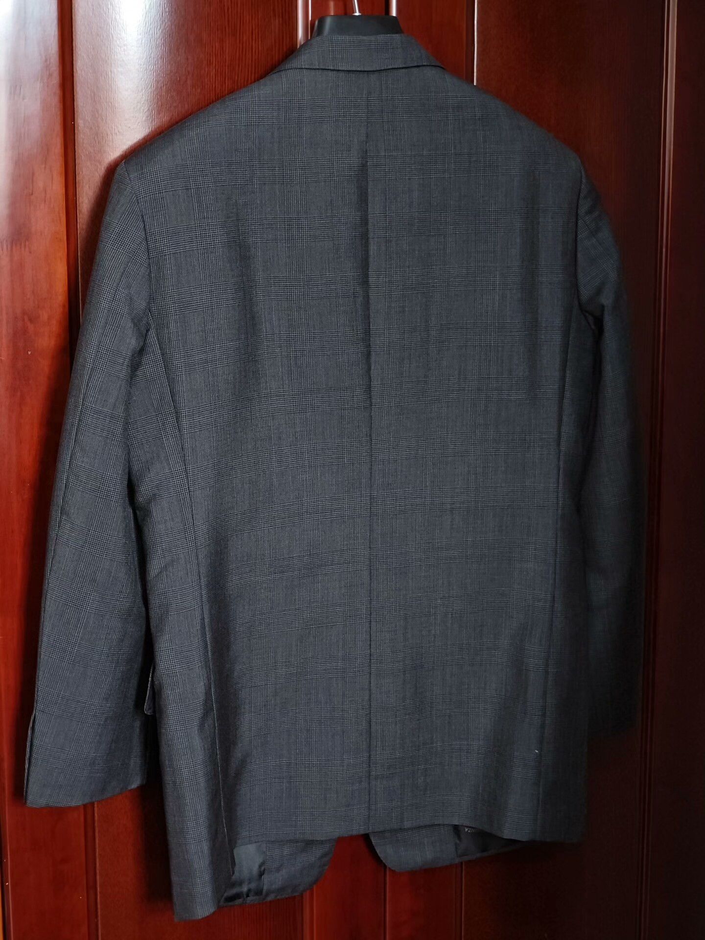 Kent & Curwen Custom Gray Glen Check Suit Jacket Size US M / EU 48-50 / 2 - 8 Thumbnail
