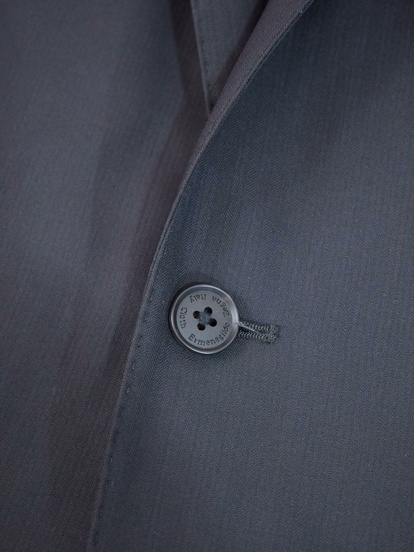 Ermenegildo Zegna Zegna Black Wool Custom Suit Size US S / EU 44-46 / 1 - 6 Thumbnail