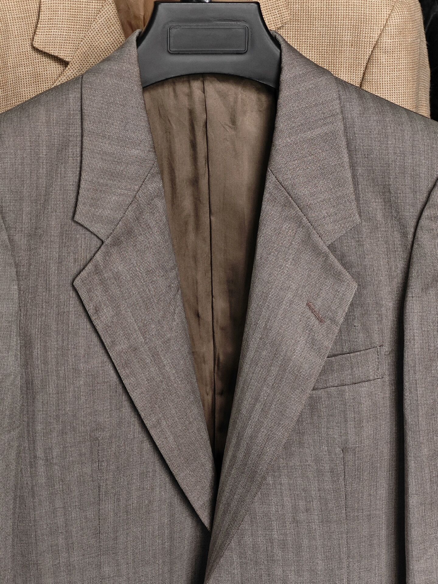 Yves Saint Laurent YSL Vintage Wool Suit in Gray Size US S / EU 44-46 / 1 - 8 Thumbnail