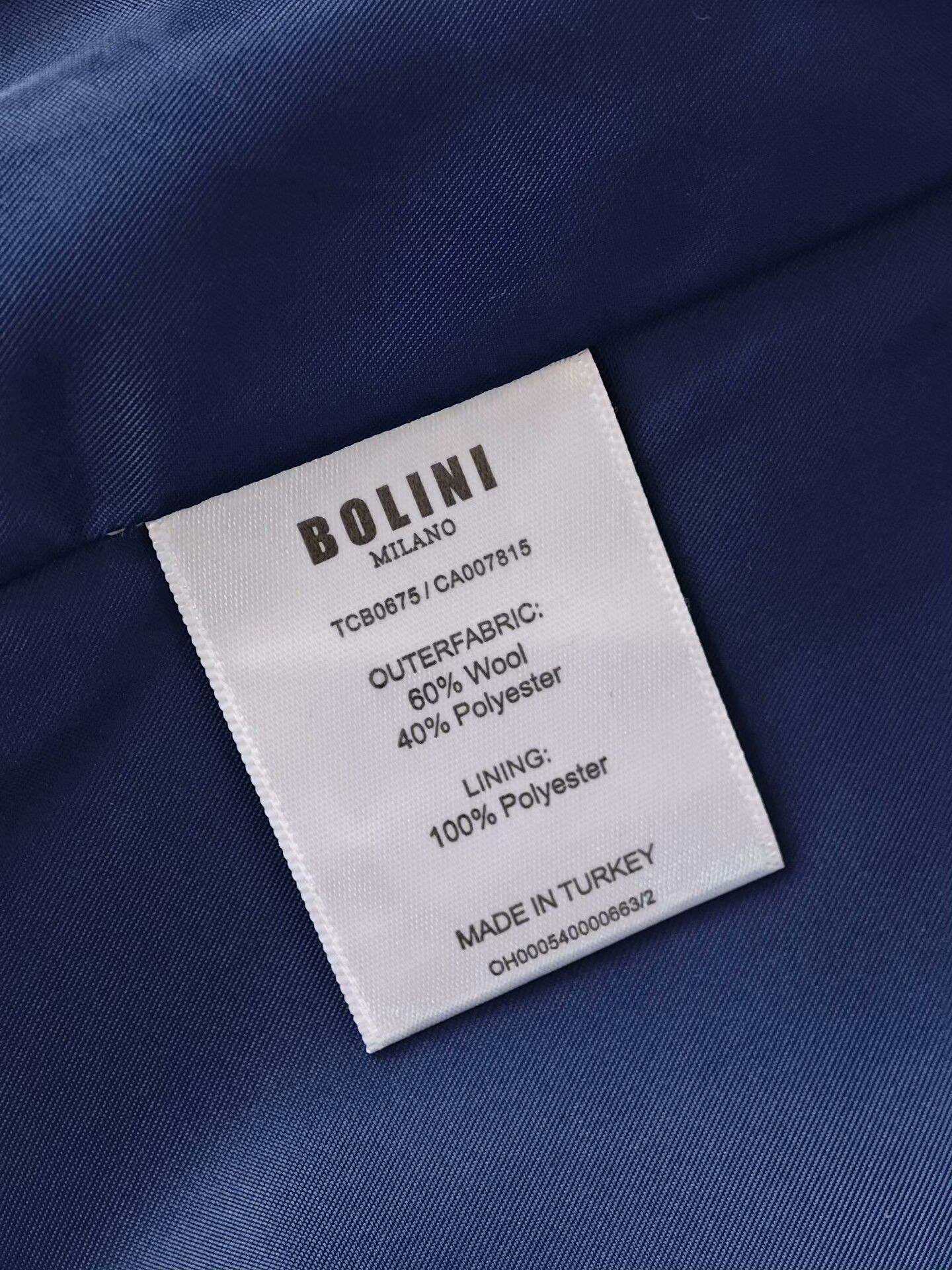 Boglioli Turkish Wool Casual Blazer by Bolini Size US M / EU 48-50 / 2 - 6 Thumbnail