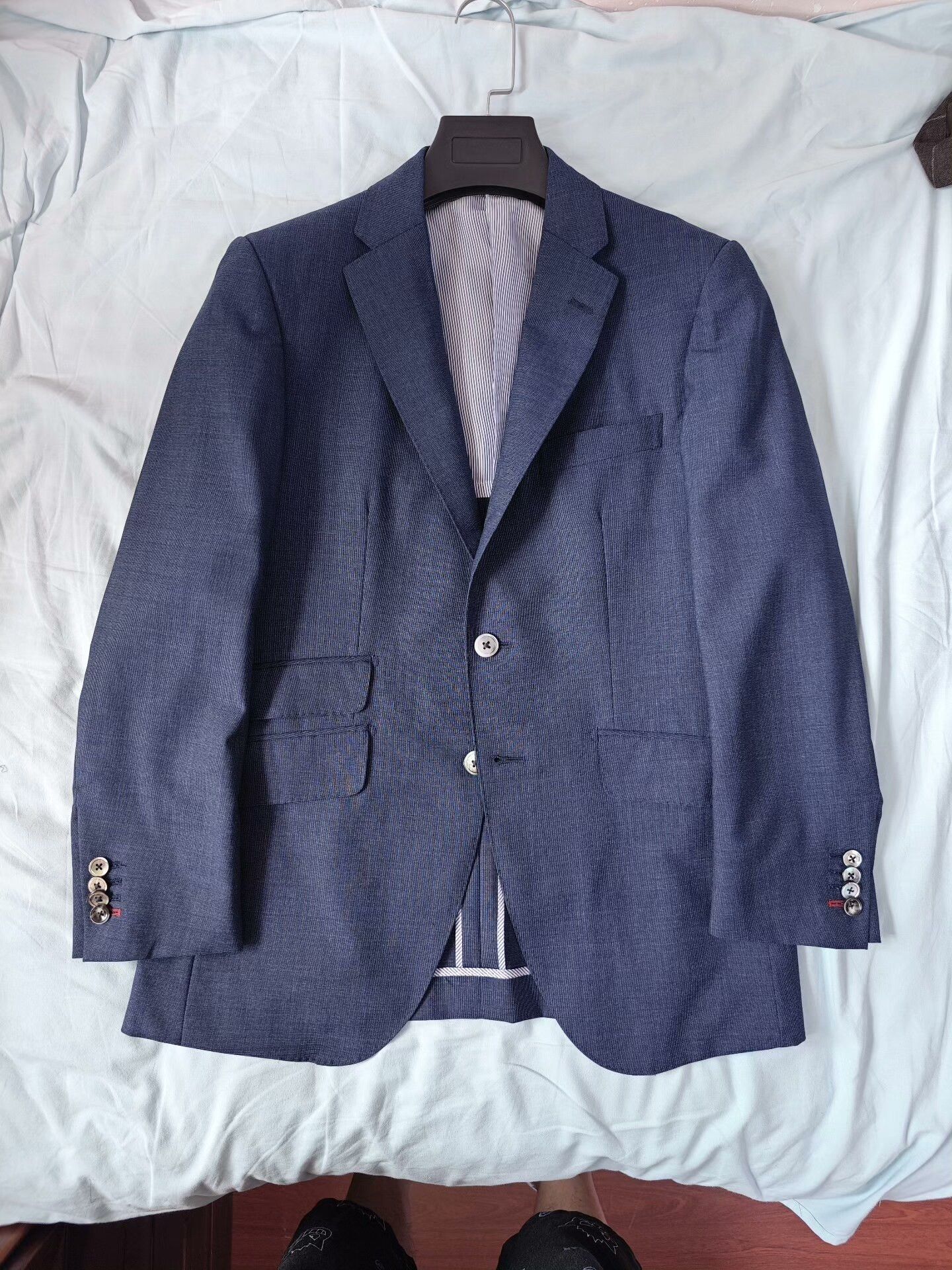 Loro Piana Custom Italian Wool Suit by Loro Piana Size US S / EU 44-46 / 1 - 5 Thumbnail