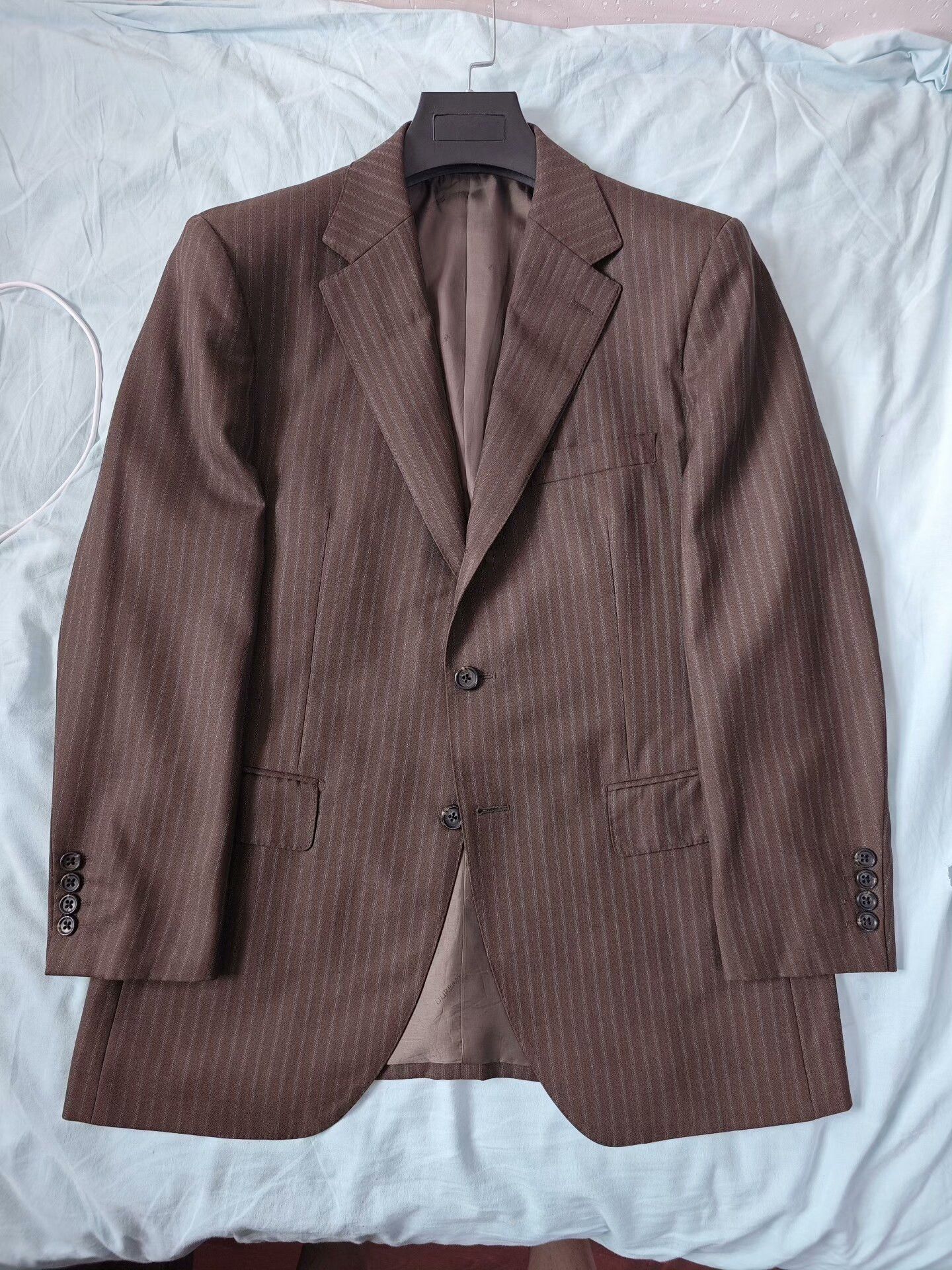 Loro Piana Italian Loro Piana Wool Suit Jacket Size US M / EU 48-50 / 2 - 5 Thumbnail