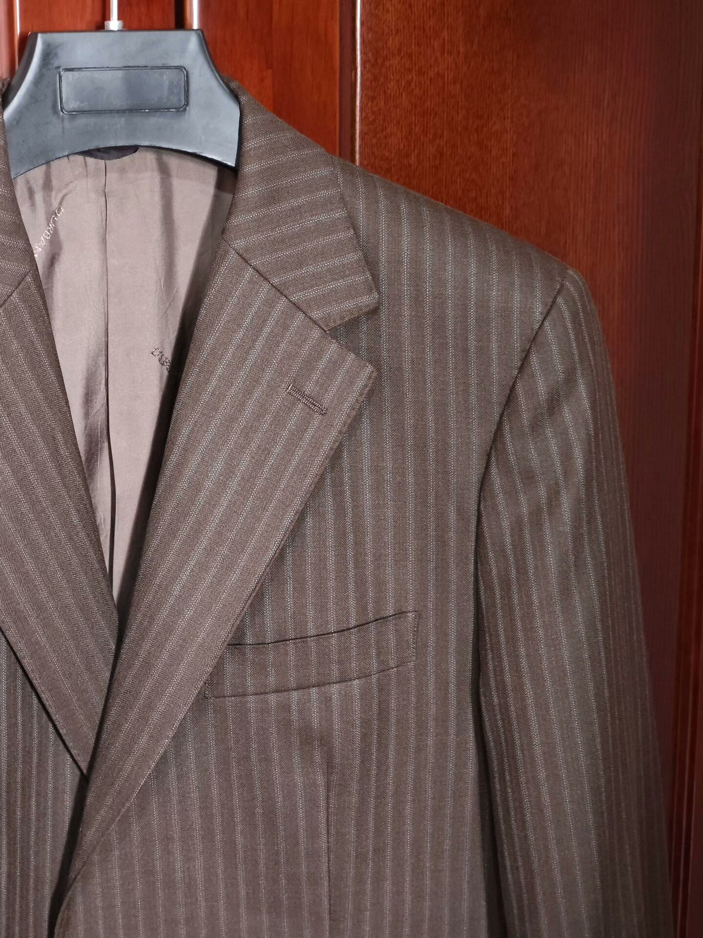 Loro Piana Italian Loro Piana Wool Suit Jacket Size US M / EU 48-50 / 2 - 2 Thumbnail