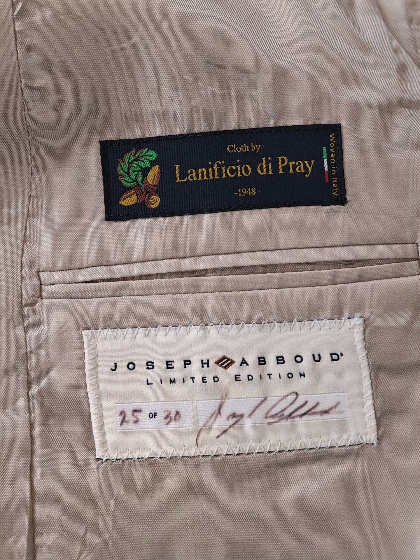 Joseph Abboud Joseph Abboud Silk-Linen Blazer Size US L / EU 52-54 / 3 - 8 Thumbnail