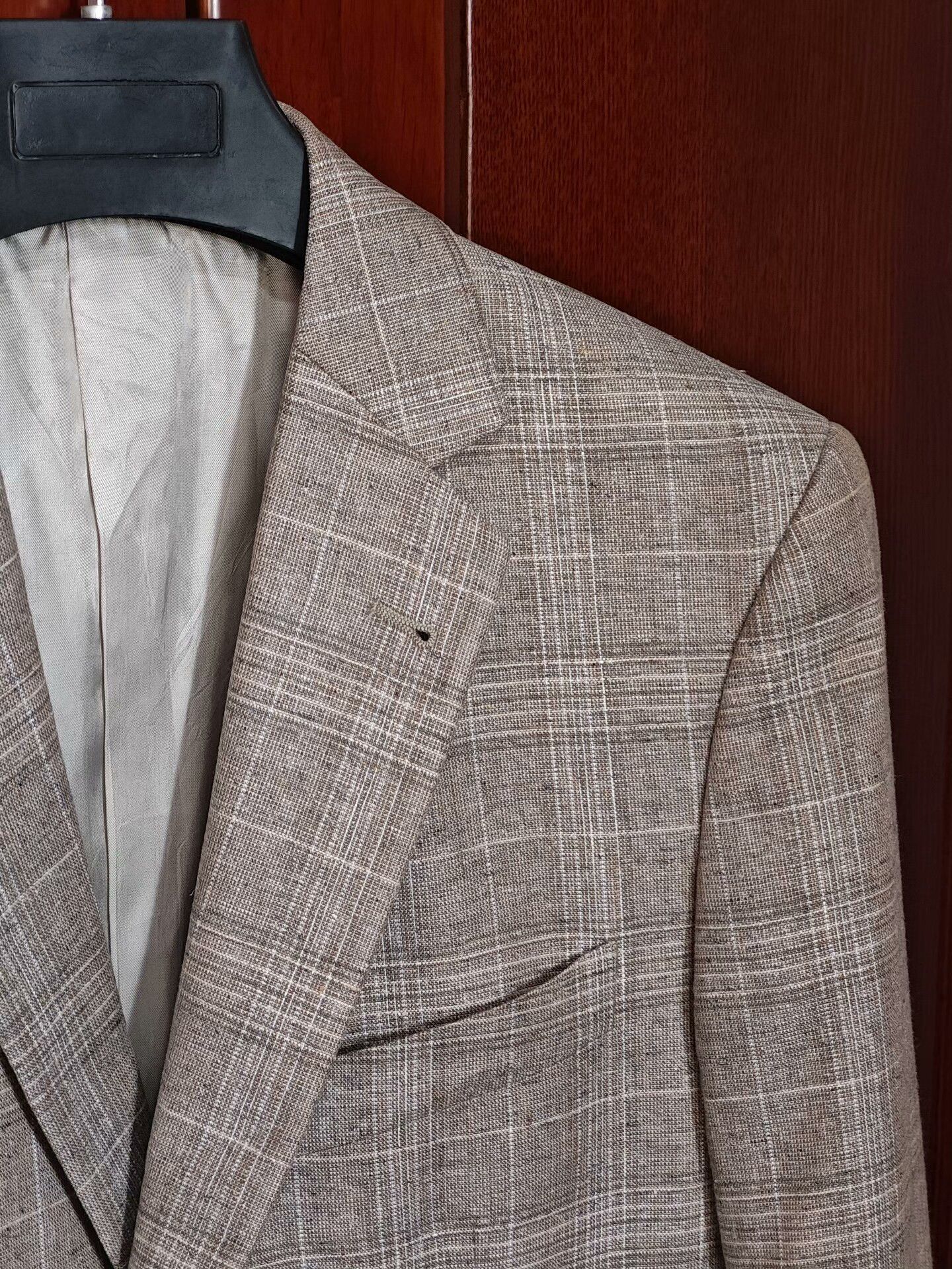 Joseph Abboud Joseph Abboud Silk-Linen Blazer Size US L / EU 52-54 / 3 - 2 Thumbnail