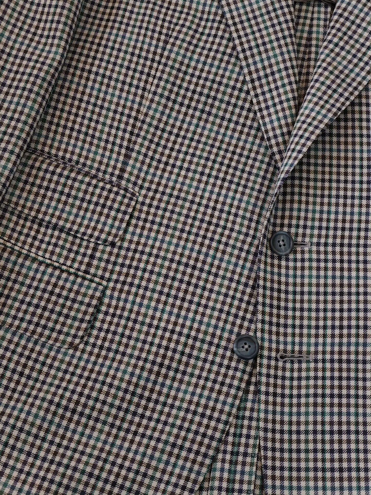 Ermenegildo Zegna Dunhill Italian Wool Plaid Blazer Size US M / EU 48-50 / 2 - 6 Thumbnail