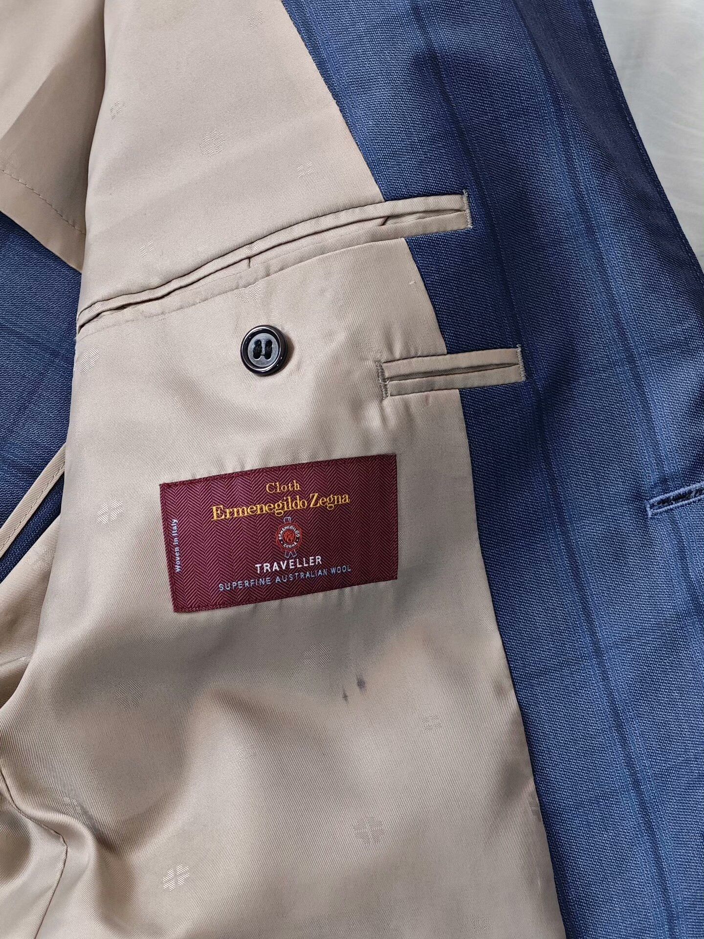 Ermenegildo Zegna Custom Zegna Wool Blend Suit Size US L / EU 52-54 / 3 - 7 Thumbnail