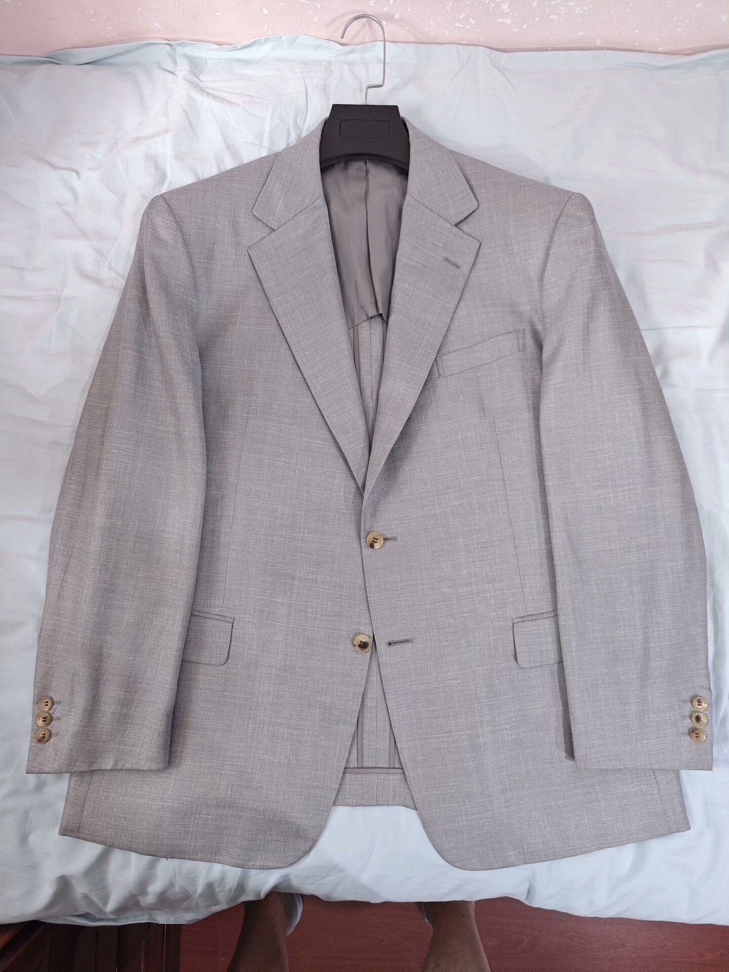 Loro Piana Italian Loro Piana Custom Suit Jacket Size US L / EU 52-54 / 3 - 5 Thumbnail