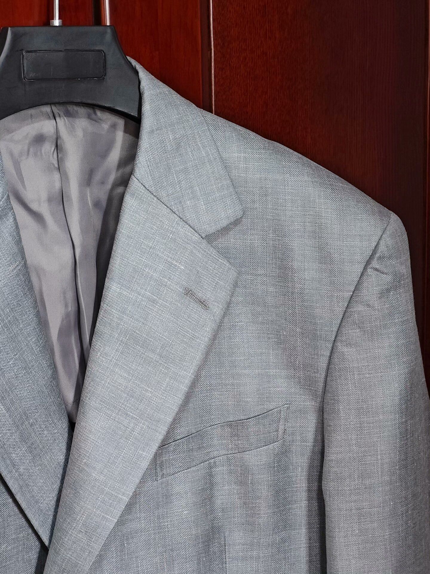 Loro Piana Italian Loro Piana Custom Suit Jacket Size US L / EU 52-54 / 3 - 2 Thumbnail