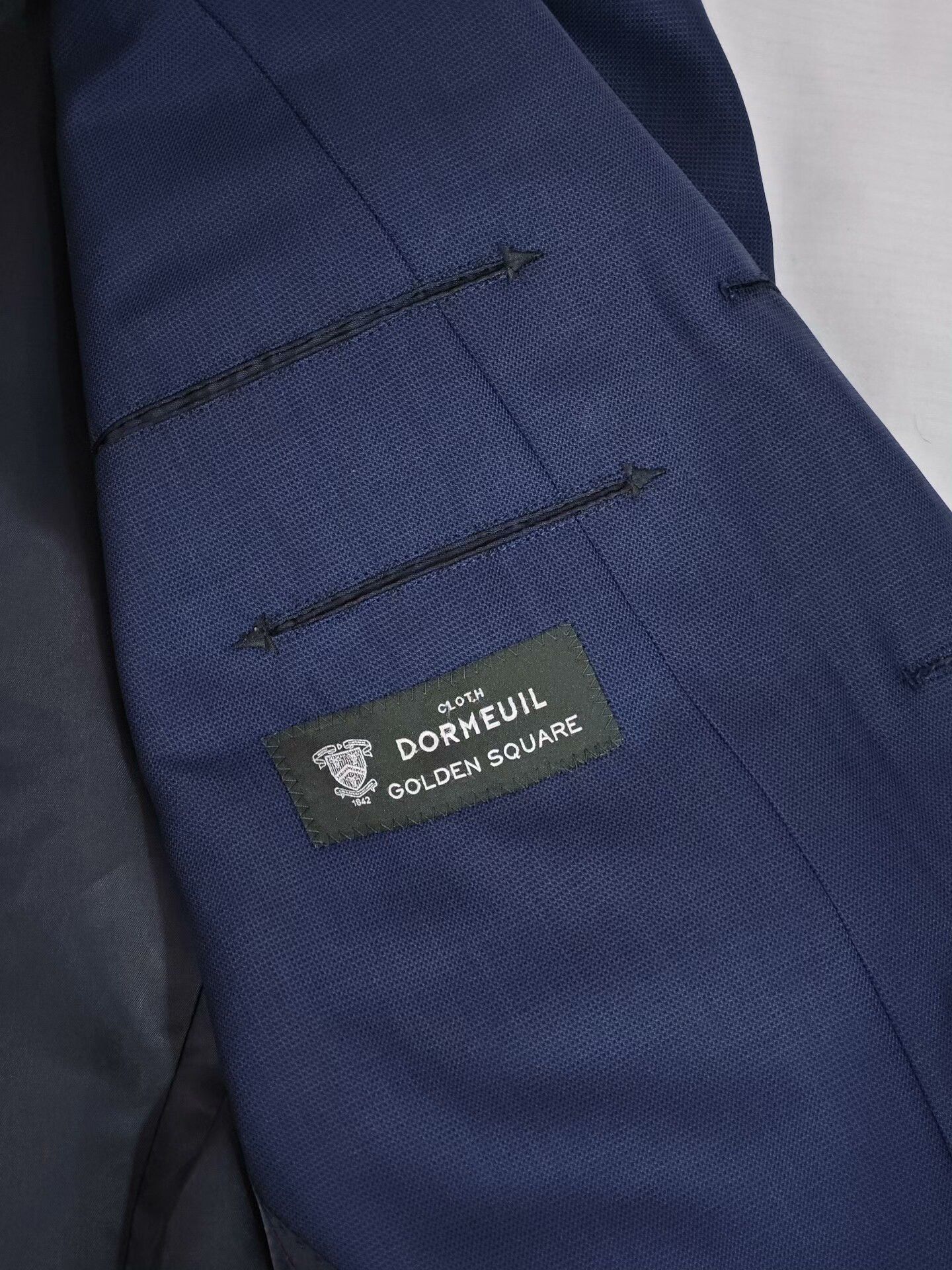 District UNITED ARROWS Dormeuil Wool Suit Jacket Size US M / EU 48-50 / 2 - 7 Thumbnail