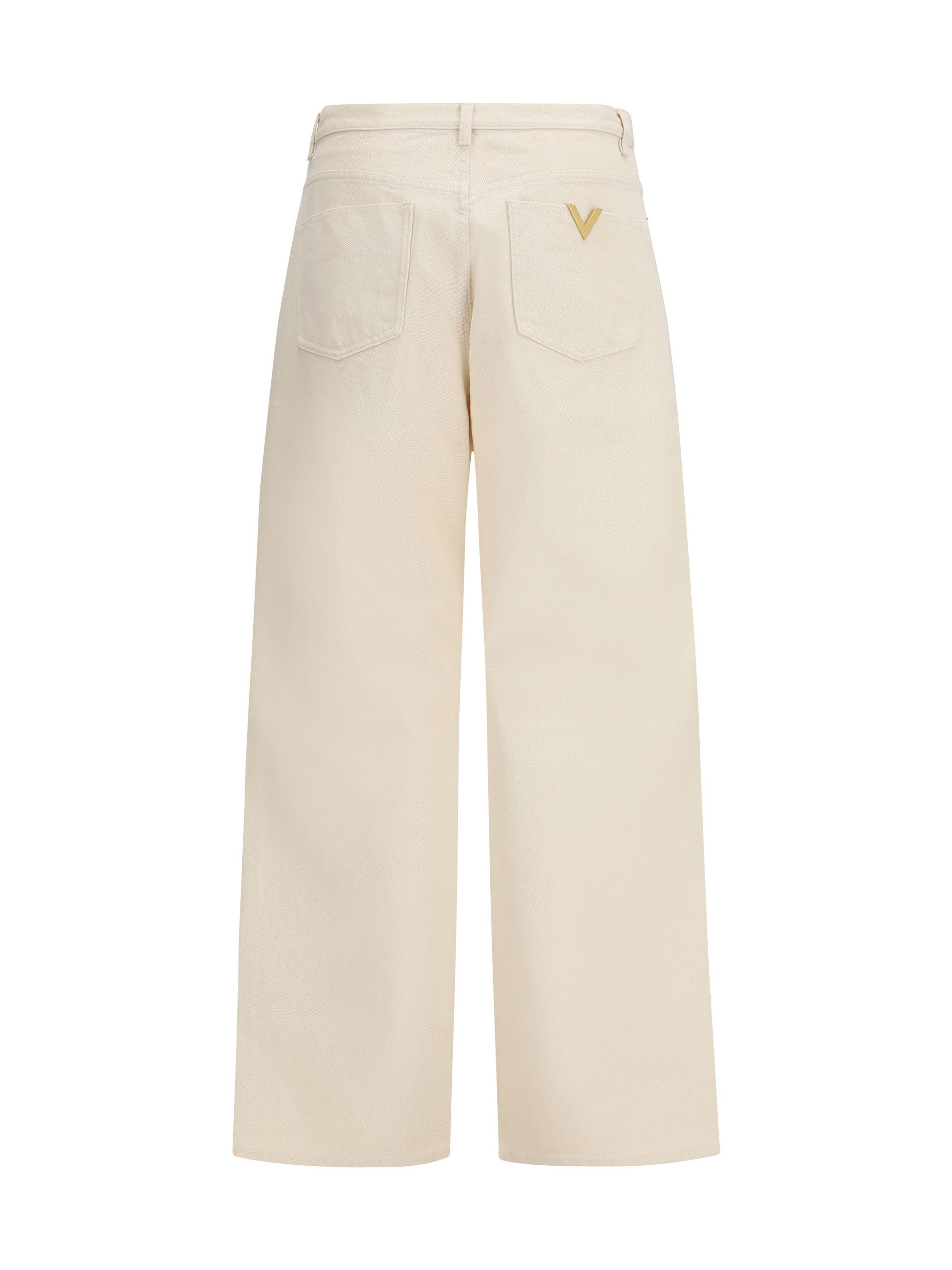 Valentino Denim Trousers Size US 32 / EU 48 - 2 Thumbnail