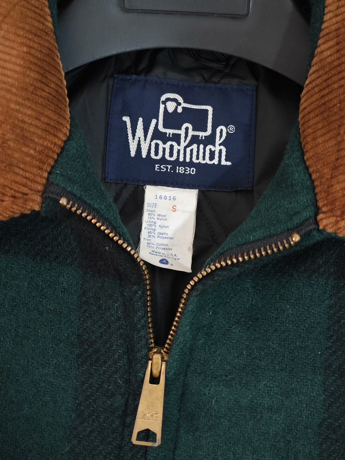 RRL Ralph Lauren Vintage Woolrich Wool Hunting Jacket Size US S / EU 44-46 / 1 - 6 Thumbnail