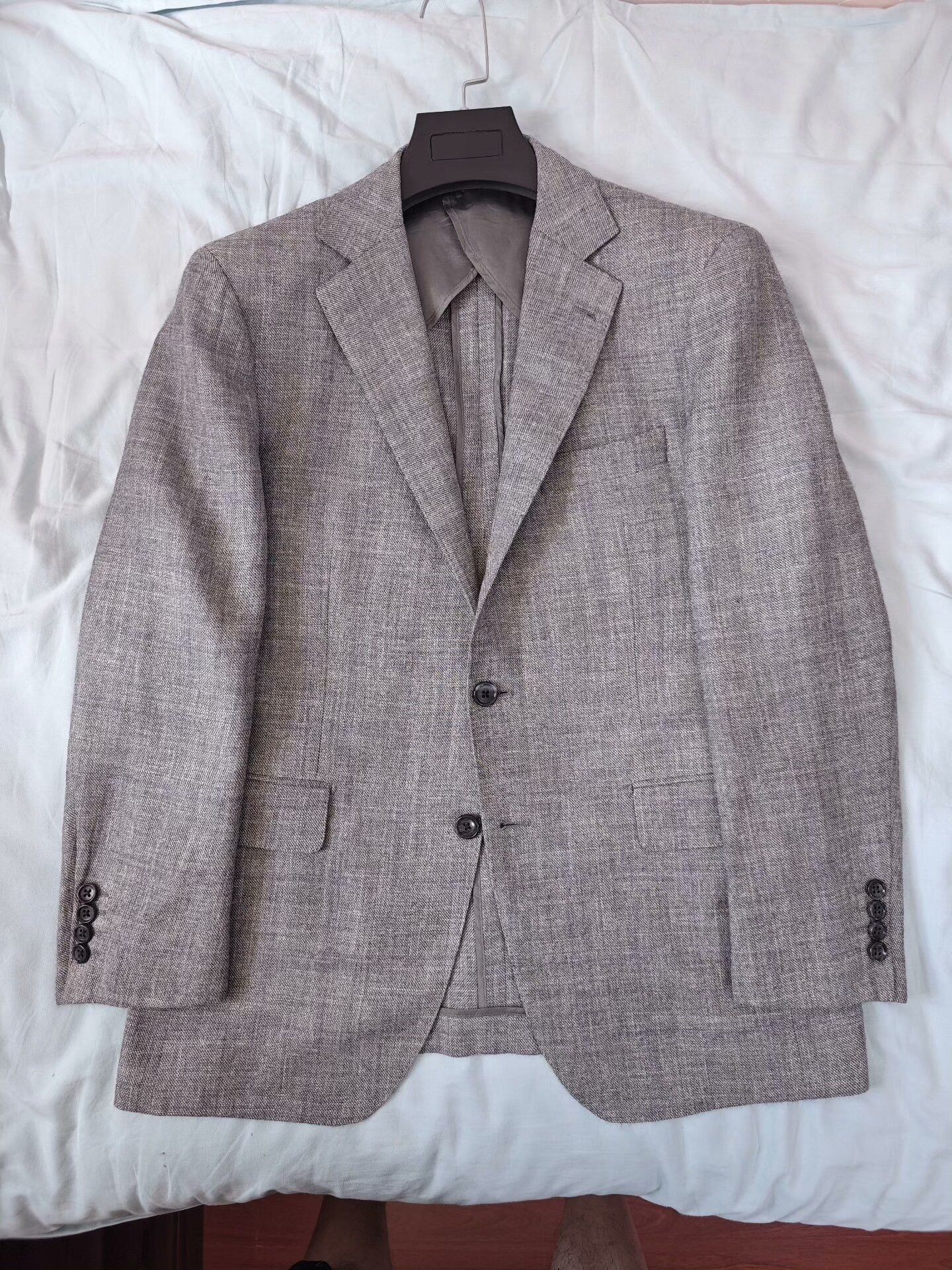 Ede & Ravenscroft Custom Ede Ravenscroft Gray Suit Jacket Size US M / EU 48-50 / 2 - 5 Thumbnail