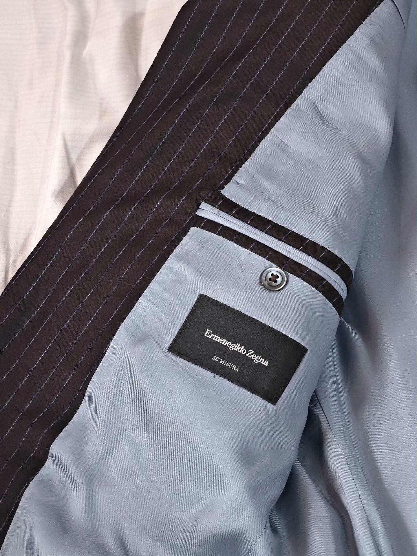 Ermenegildo Zegna Custom Zegna Trofeo Wool Suit Size US M / EU 48-50 / 2 - 7 Thumbnail