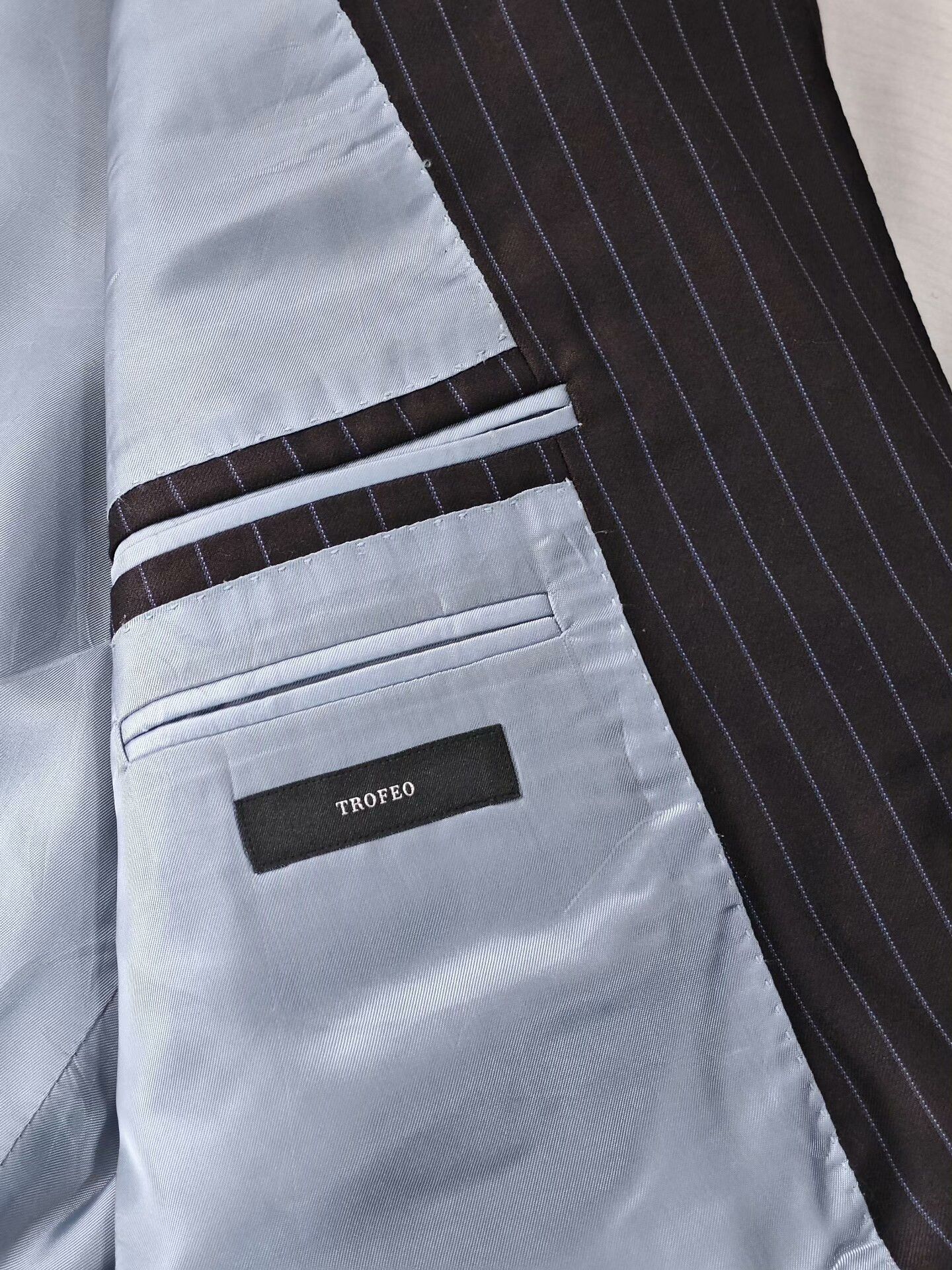 Ermenegildo Zegna Custom Zegna Trofeo Wool Suit Size US M / EU 48-50 / 2 - 8 Thumbnail