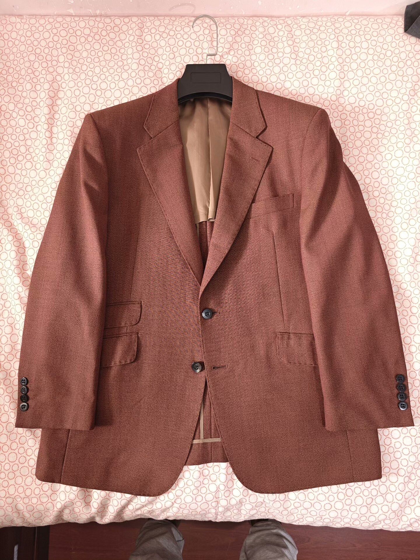 Ermenegildo Zegna Custom Wool and Linen Suit by Zegna Size US L / EU 52-54 / 3 - 5 Thumbnail