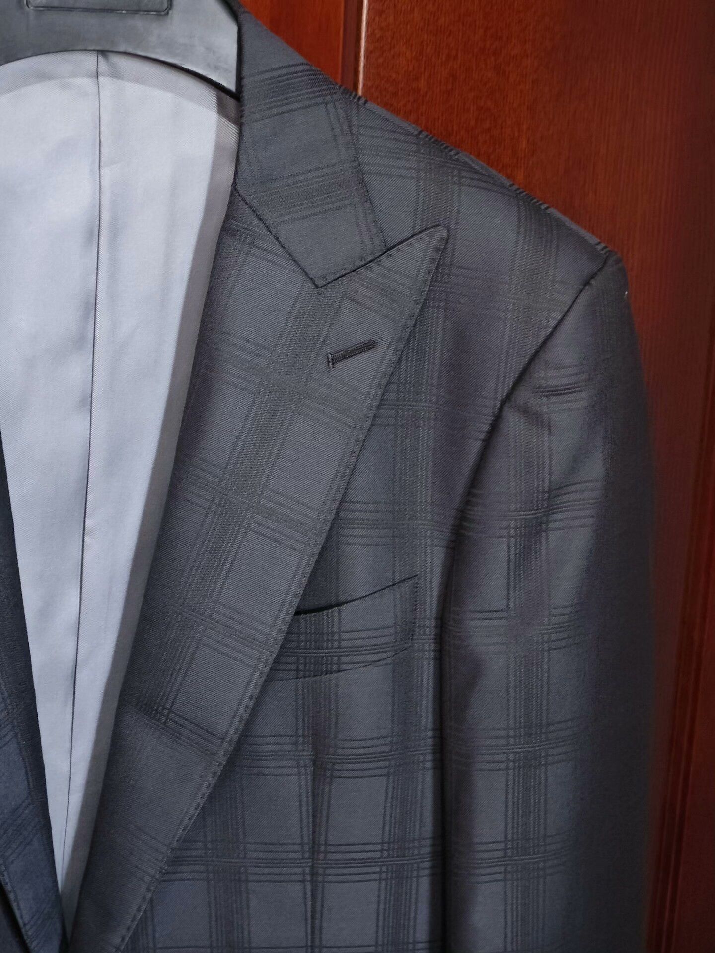 Luciano Barbera Italian Carlo Barbera Wool Blazer Jacket Size US M / EU 48-50 / 2 - 2 Thumbnail