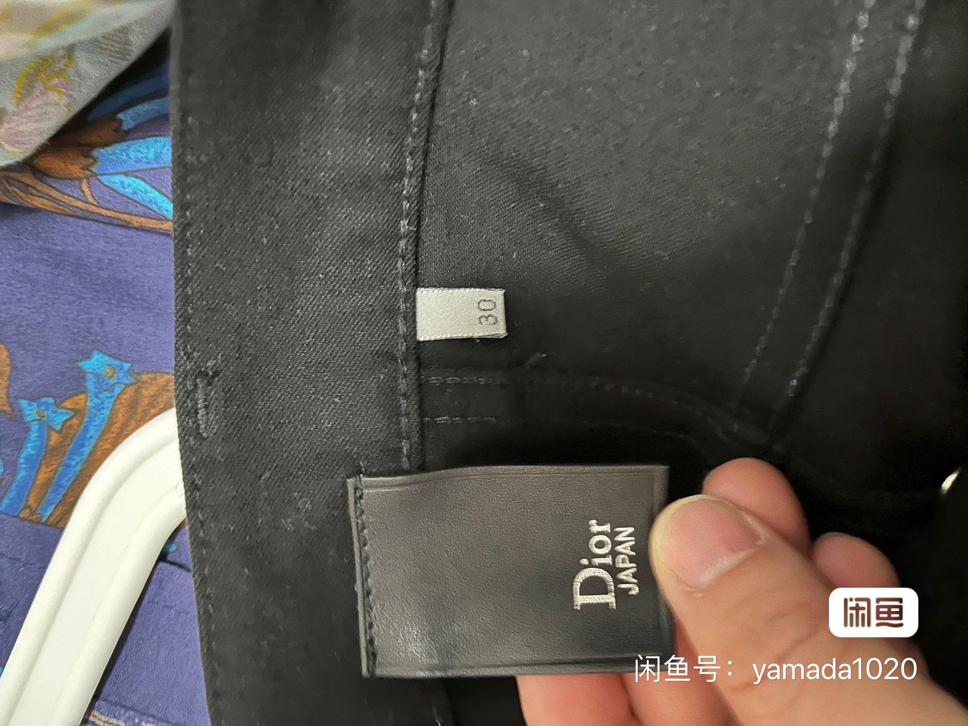 Dior Dior Homme Black Denim Pants Size 30 Size US 30 / EU 46 - 4 Thumbnail