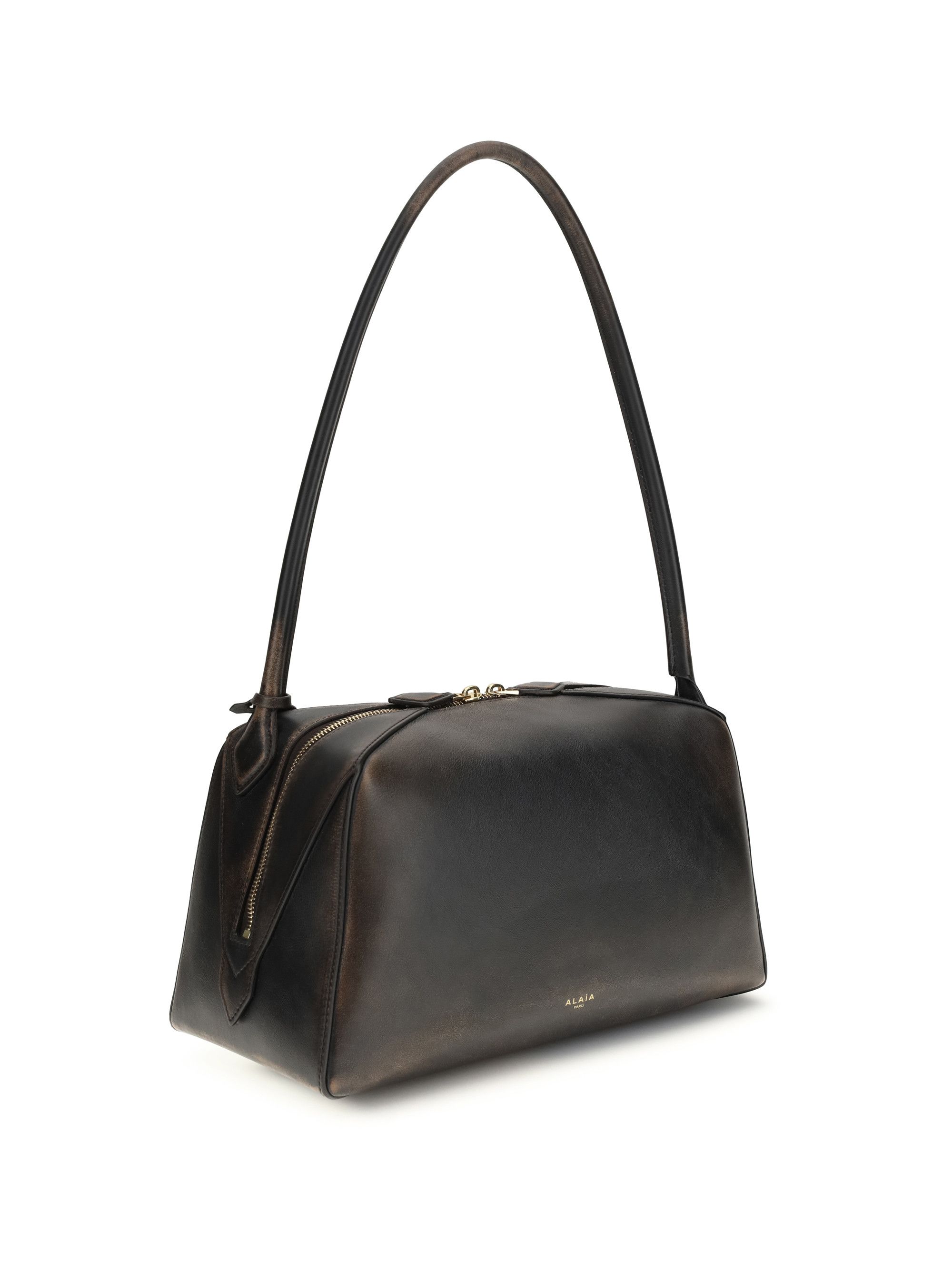 Alaia Le Bouledogue Shoulder Bag in aged leather Size ONE SIZE - 2 Thumbnail