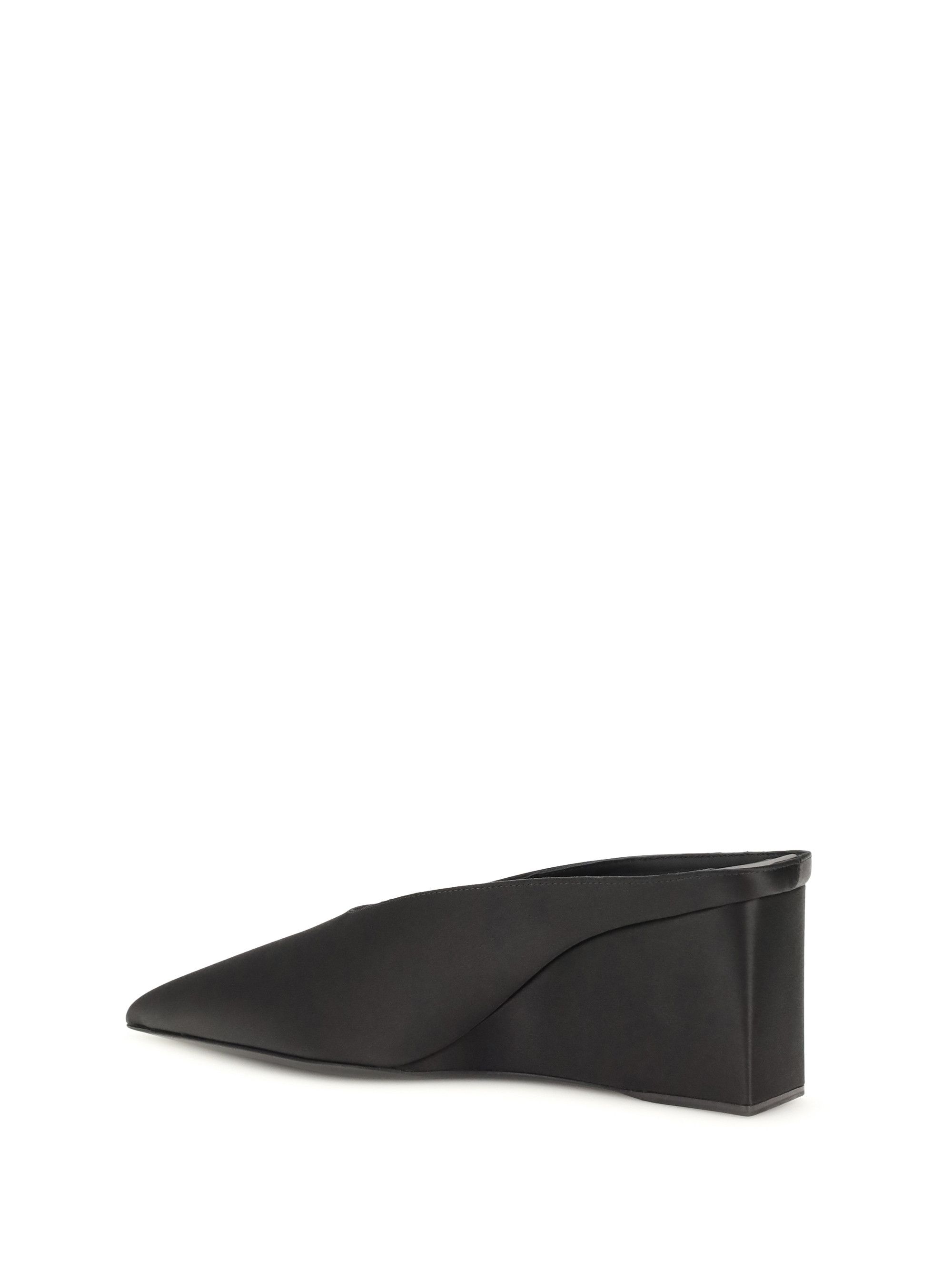 Alaia Satin wedge Mules Size US 10 / IT 40 - 3 Thumbnail