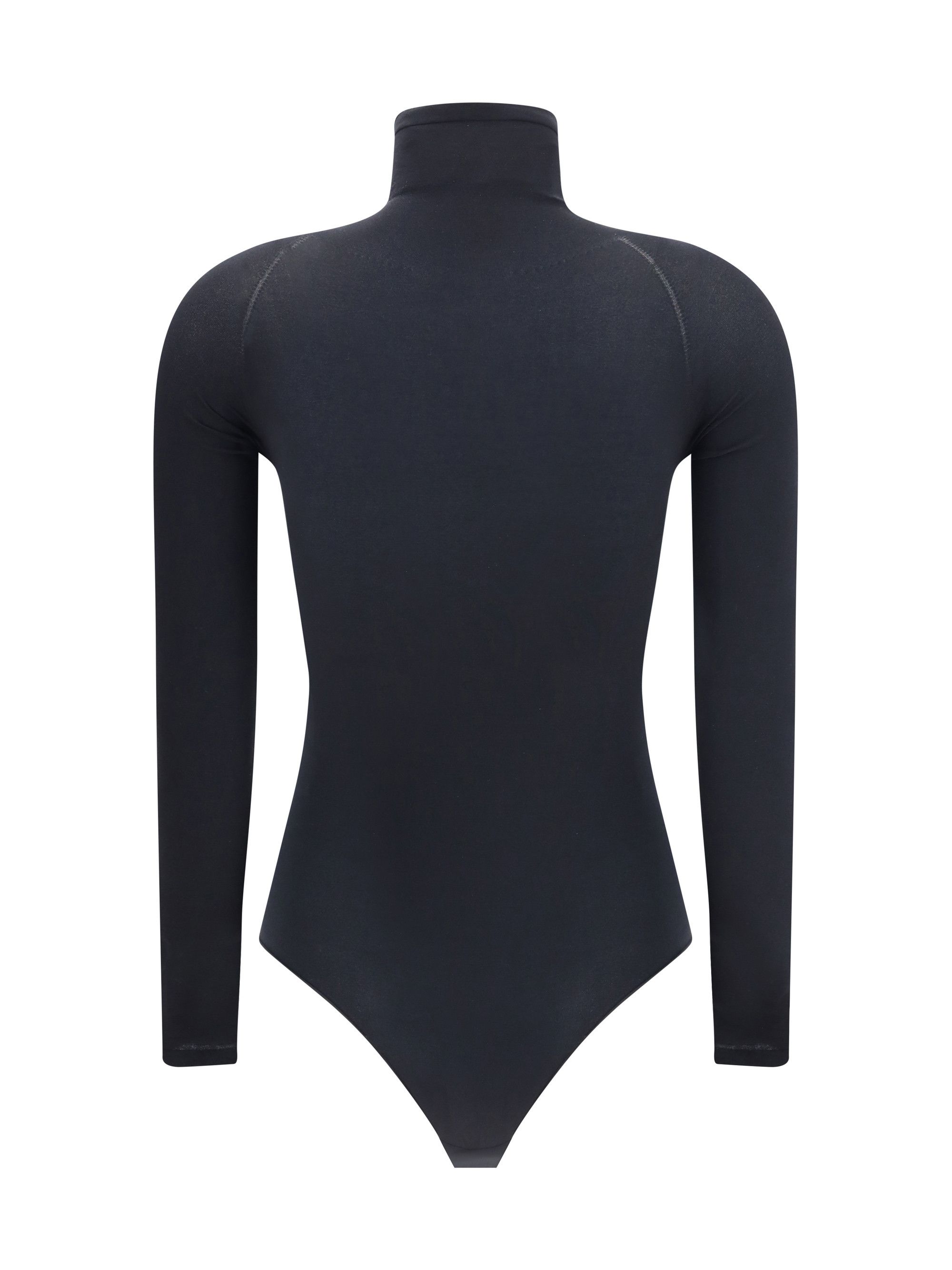Alaia Knitted second-skin effect Bodysuit with high neck Size M / US 6-8 / IT 42-44 - 2 Thumbnail